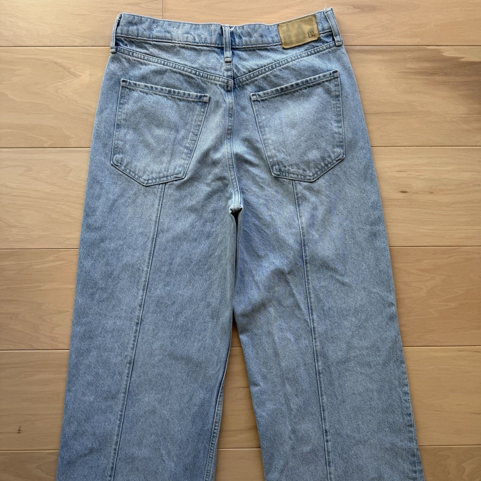 Banana Republic Banana Republic Pintuck Jeans Women's 30 Flare Bell Bottom Size 30" / US 8 / IT 44 - 7 Thumbnail