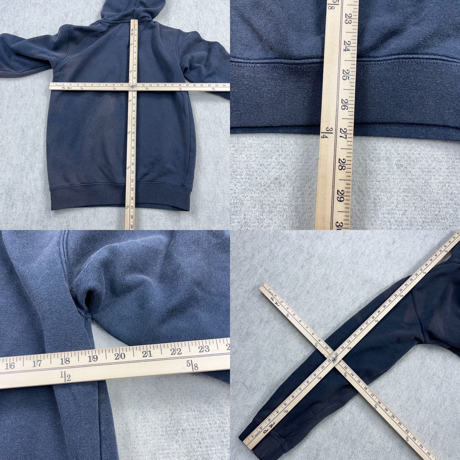 Carhartt Carhartt Hoodie Men Small Blue Loose Fit Sleeve Sweatshirt Sun Faded Vintage No N/A Size US S / EU 44-46 / 1 - 9 Thumbnail