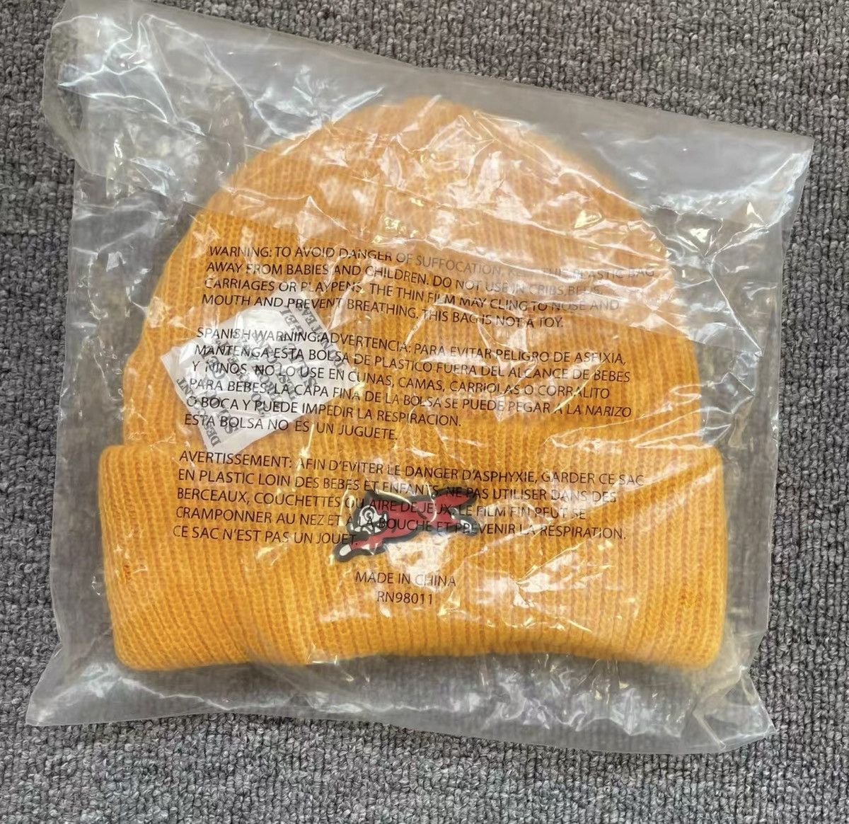 Billionaire Boys Club BBC ICECREAM Flying Dog Knitted Beanie Size ONE SIZE - 3 Thumbnail
