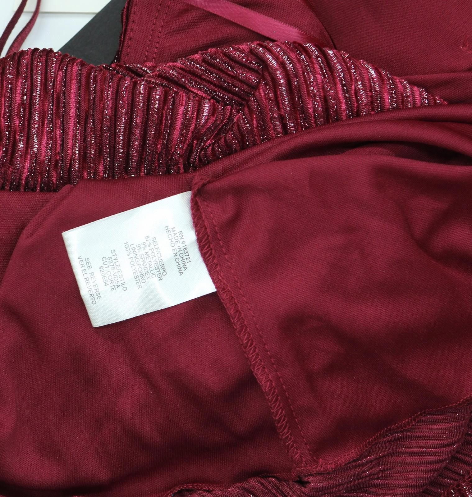 Other Nwt City Studio Strap Fit Flare Mini Dress Wine Red 7 / 8 Size M / US 6-8 / IT 42-44 - 5 Thumbnail