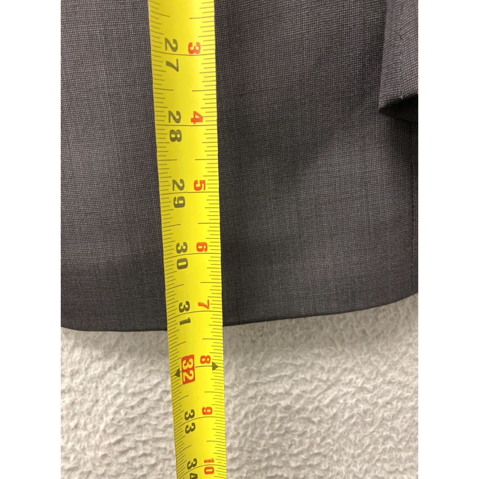 Jos. A. Bank JoS A Bank mens blazer sport coat 2btn gray Regular fit jacket sz 42R 76-67 Size 42R - 4 Thumbnail