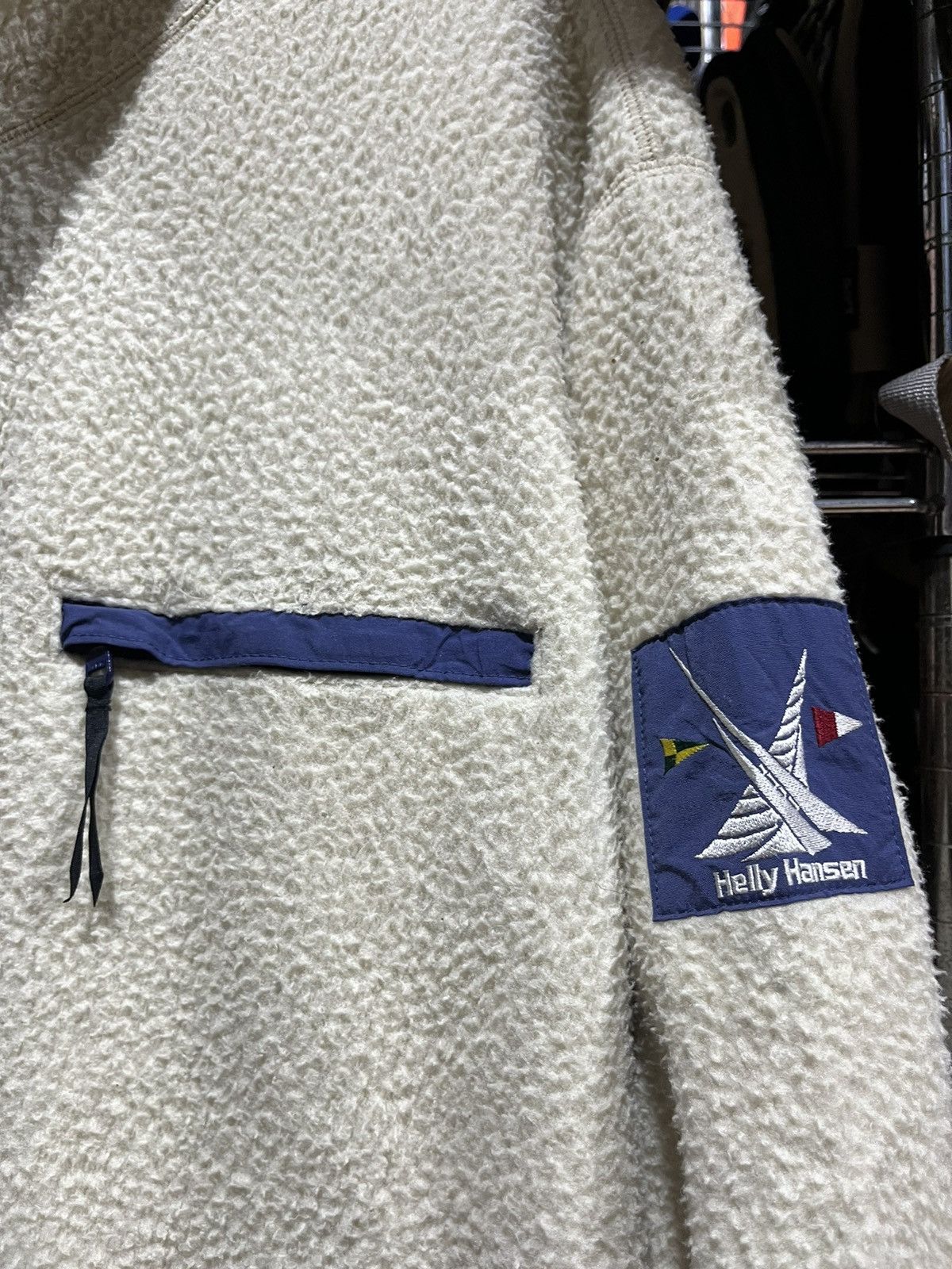 Helly Hansen × Vintage Helly Hansen HH Sailing Fleece Jacket 90s Size US XL / EU 56 / 4 - 3 Thumbnail