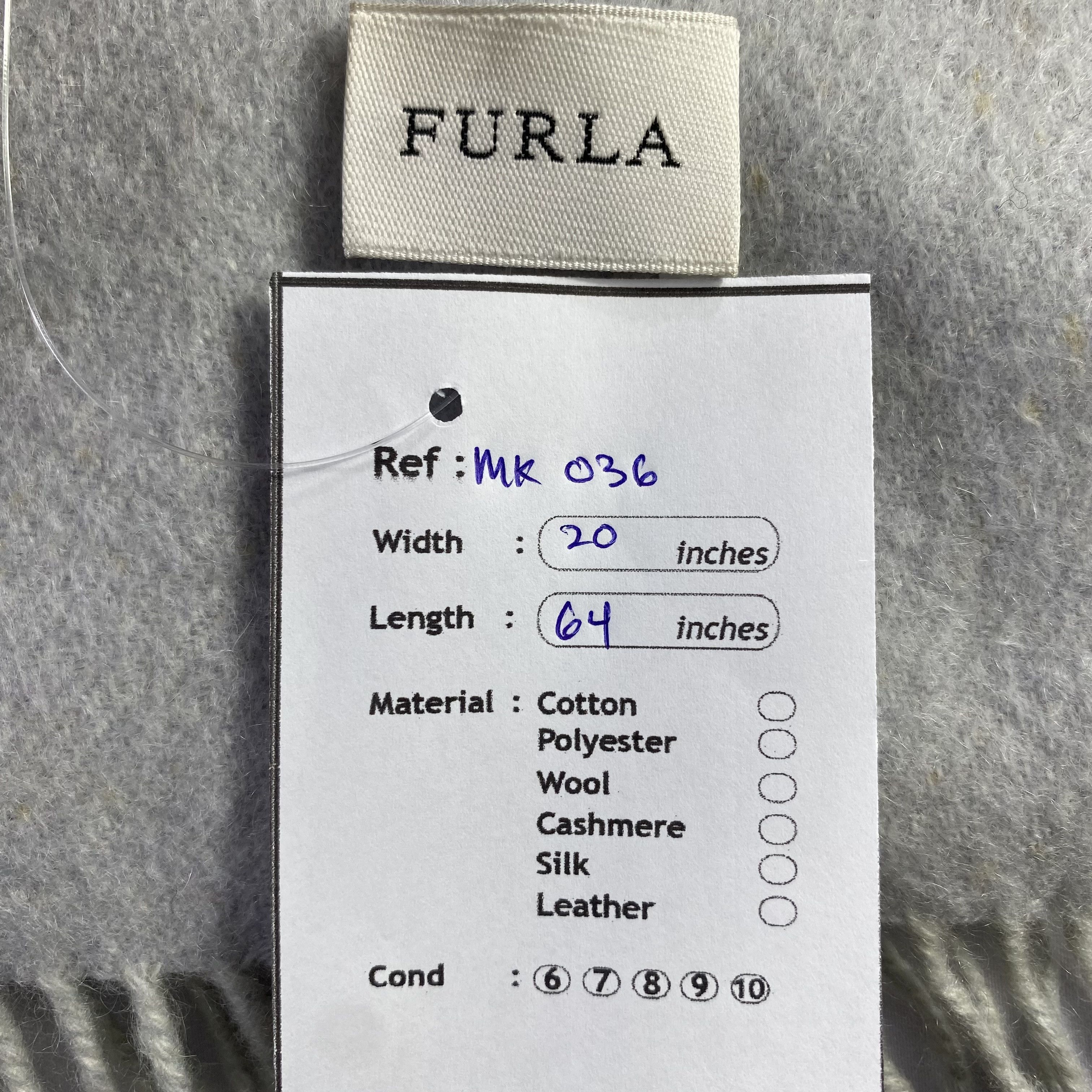 Furla Furla Scarf Neck Wrap Cashmere Muffler Size ONE SIZE - 10 Thumbnail