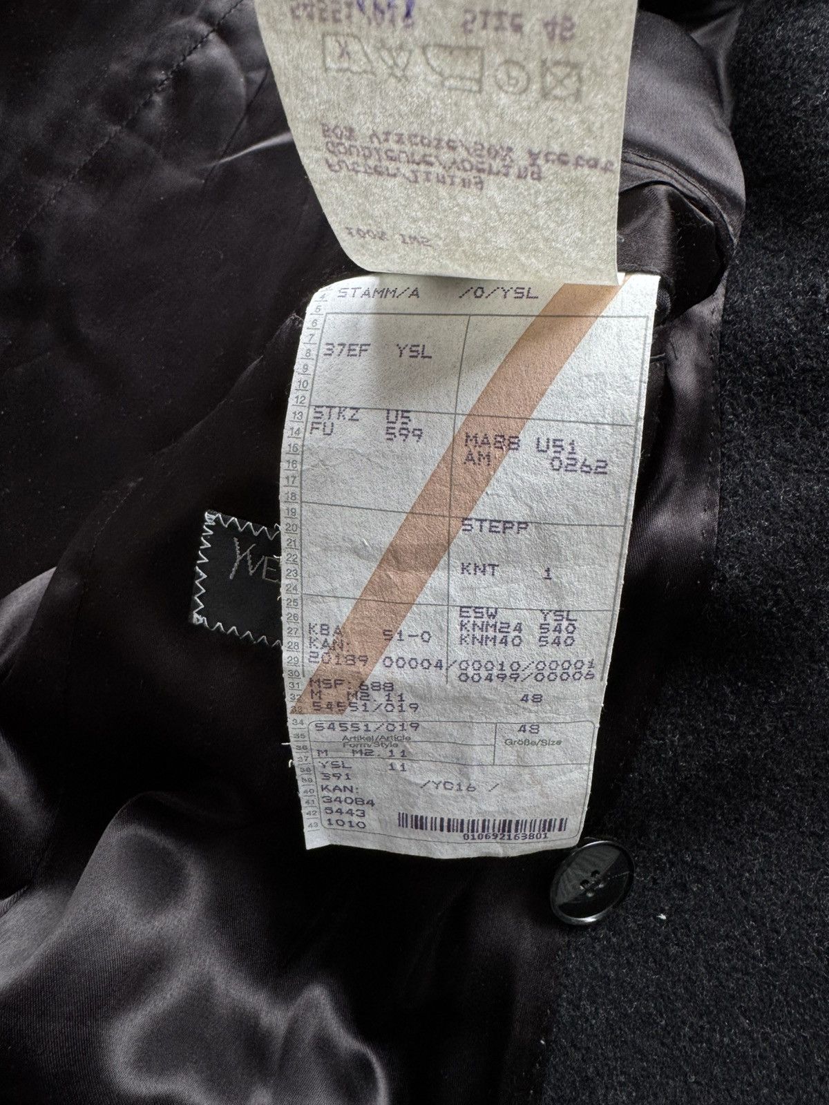 Vintage × Yves Saint Laurent Ysl vintage coats Size US L / EU 52-54 / 3 - 14 Thumbnail