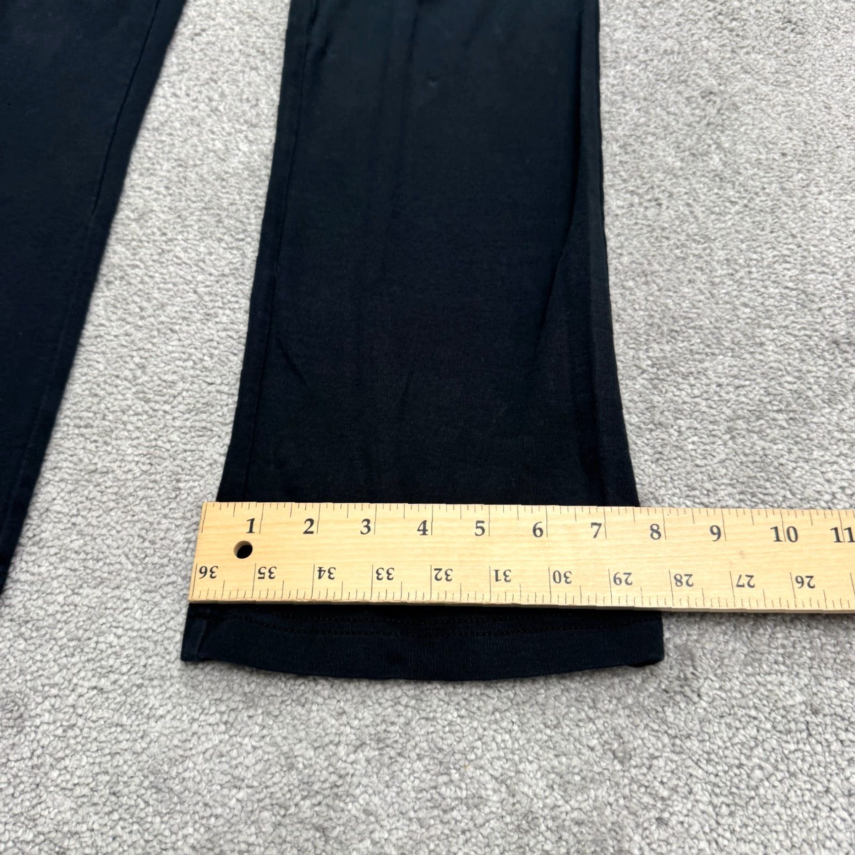 Chaps VINTAGE Chaps Women's Flare Pants Pants Women Medium Black Casual 32x30 Stretch Feminine Size 32" / US 10 / IT 46 - 6 Thumbnail
