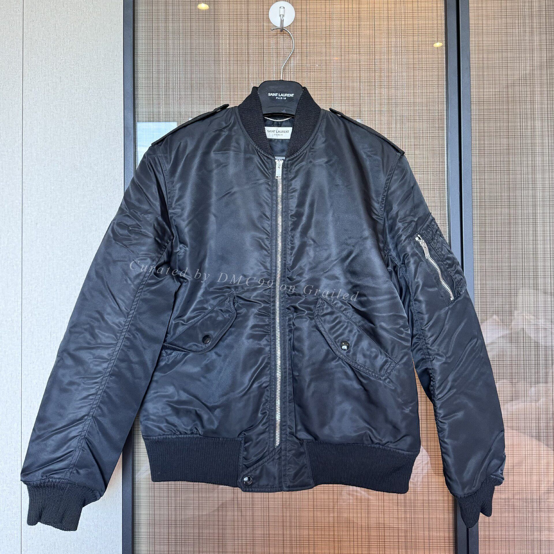 Saint Laurent Paris Saint Laurent Paris Baseball Jacket Size US M / EU 48-50 / 2 - 1 Thumbnail