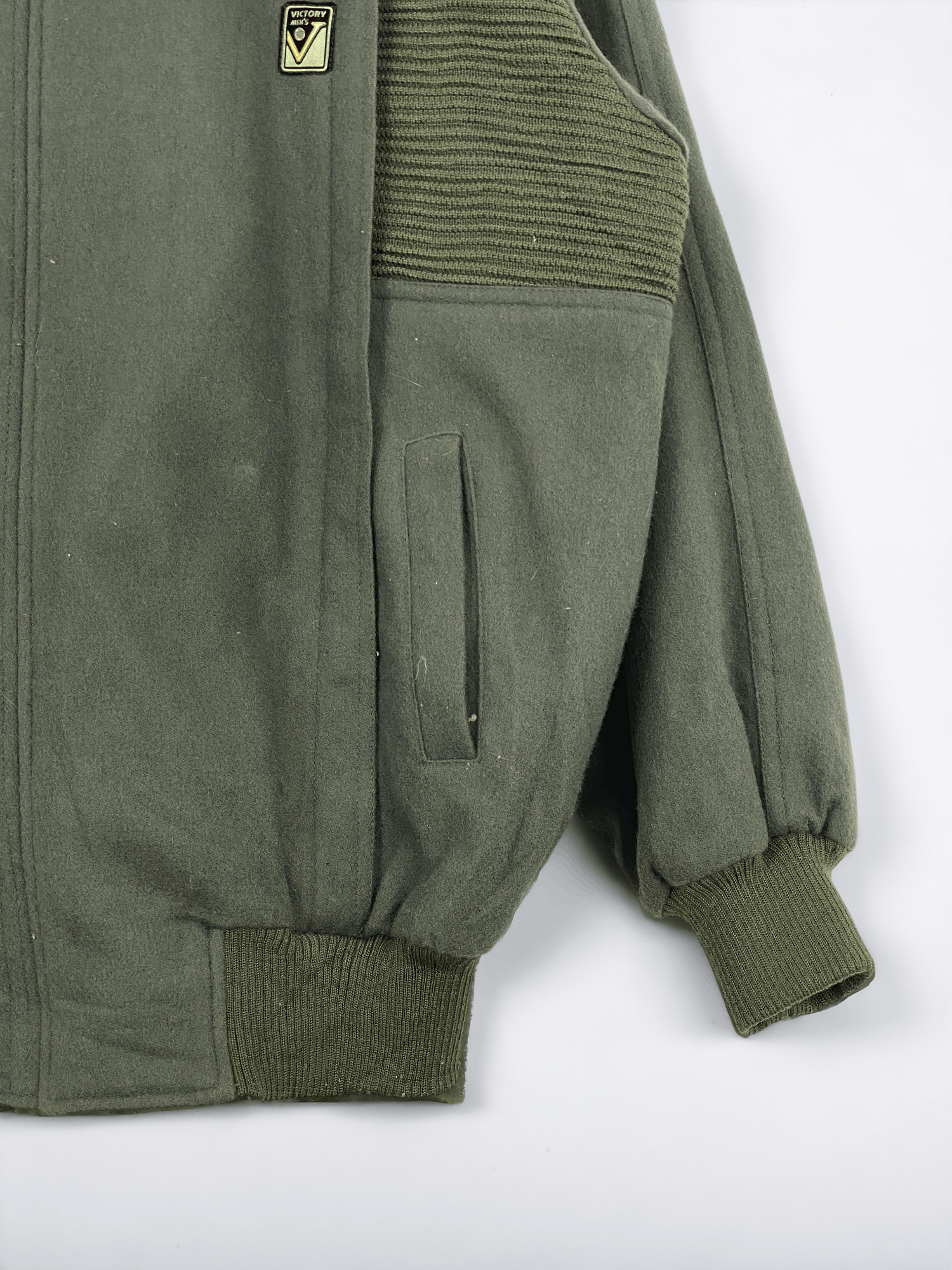 Japanese Brand Vintage Japanese Brand Zipper Up Wool Jacket JA0039 Size US XXL / EU 58 / 5 - 12 Thumbnail