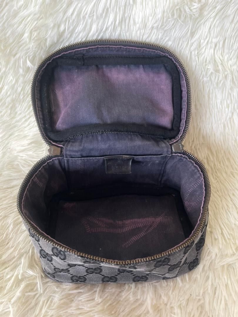 Gucci Gucci GG Pattern Vanity Leather Canvas Bag Size ONE SIZE - 17 Thumbnail