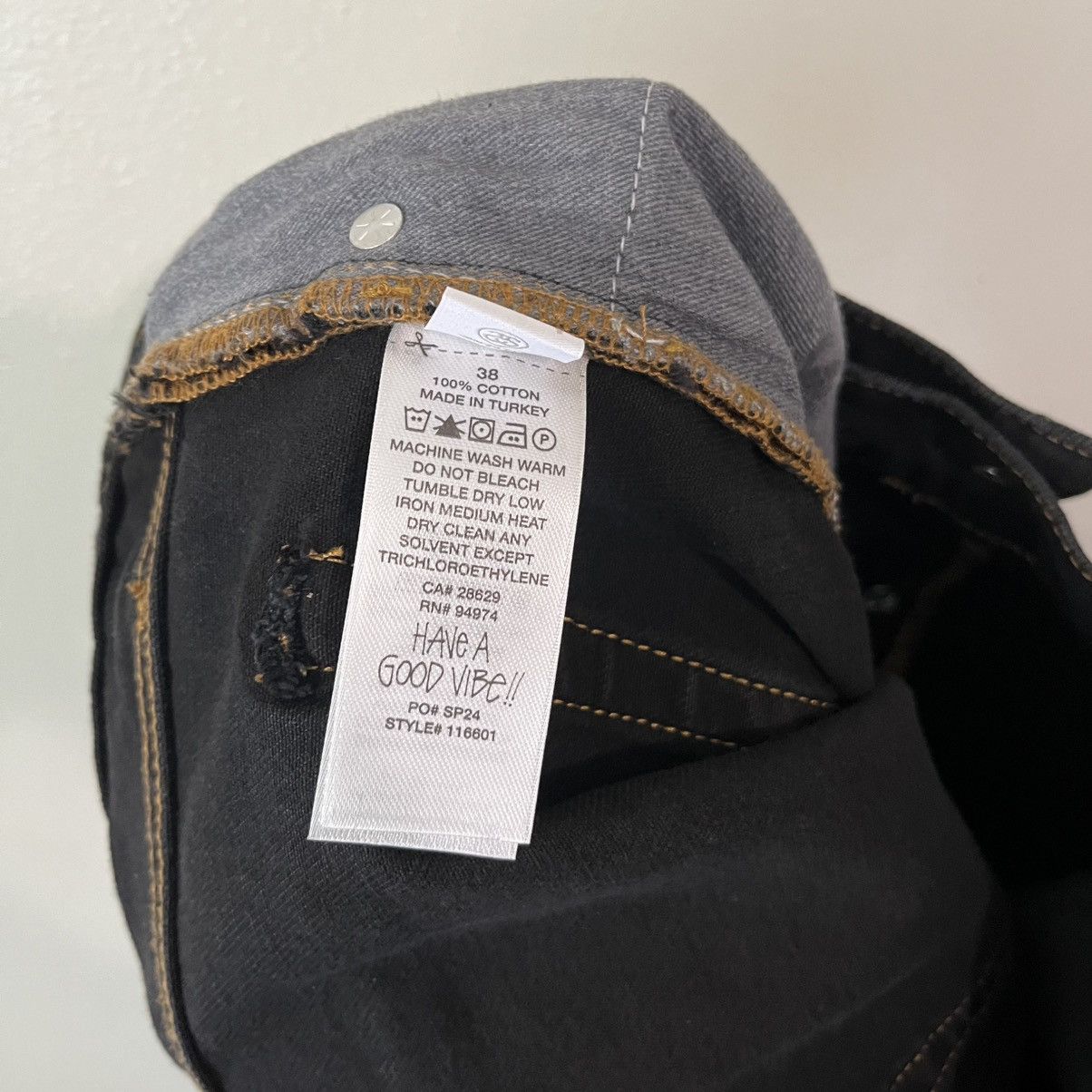 Stussy Classic Jean Denim Size US 38 / EU 54 - 10 Thumbnail