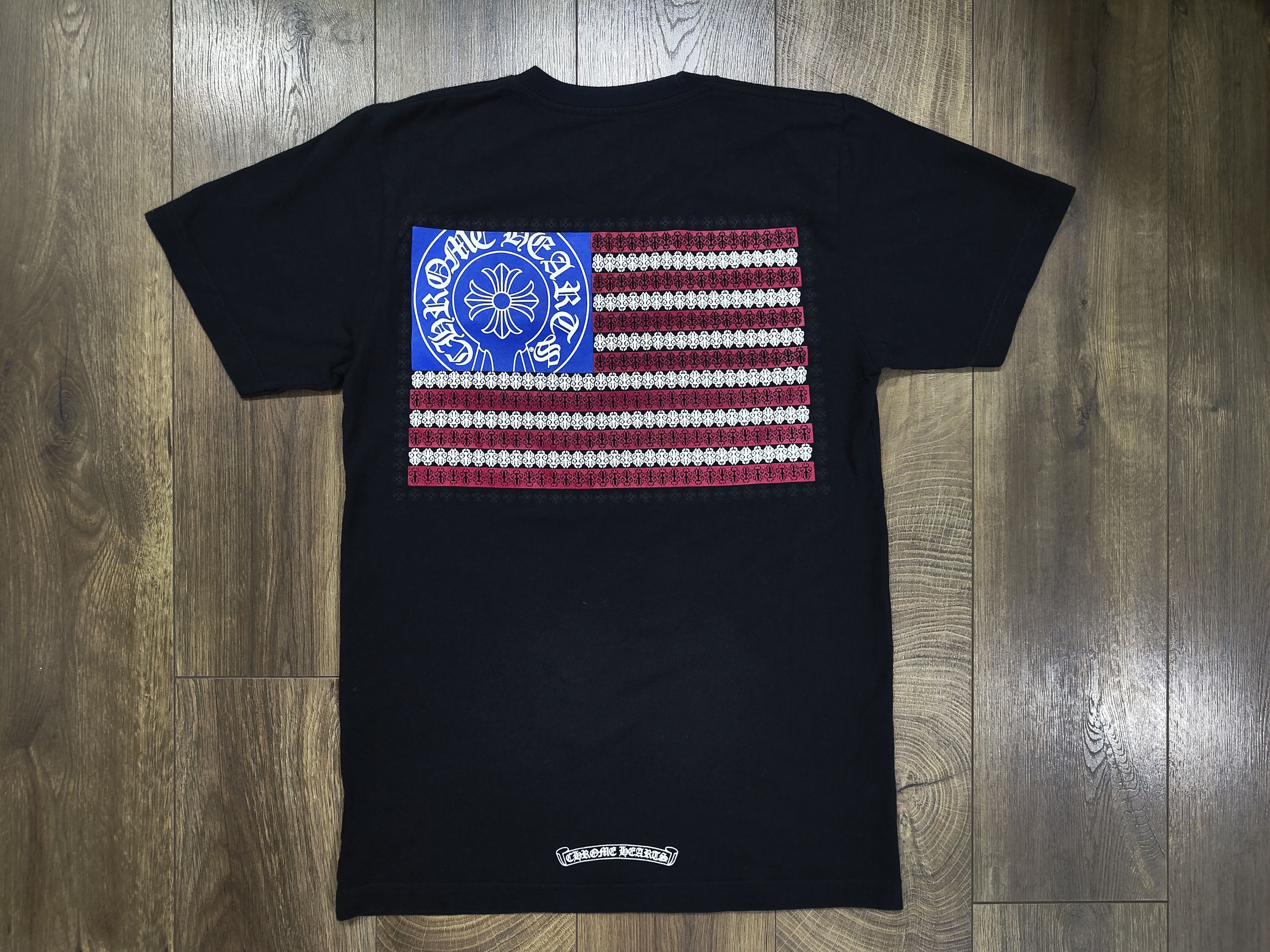 Chrome Hearts *RARE* Chrome Hearts USA American Flag Dagger T