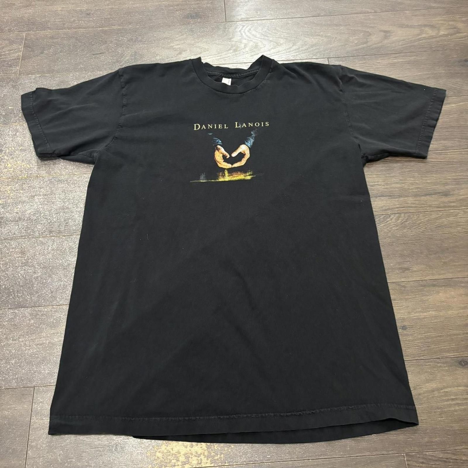 American Apparel Vintage Daniel lanois For the Beauty of Wynona t shirt 00s Size US L / EU 52-54 / 3 - 2 Thumbnail