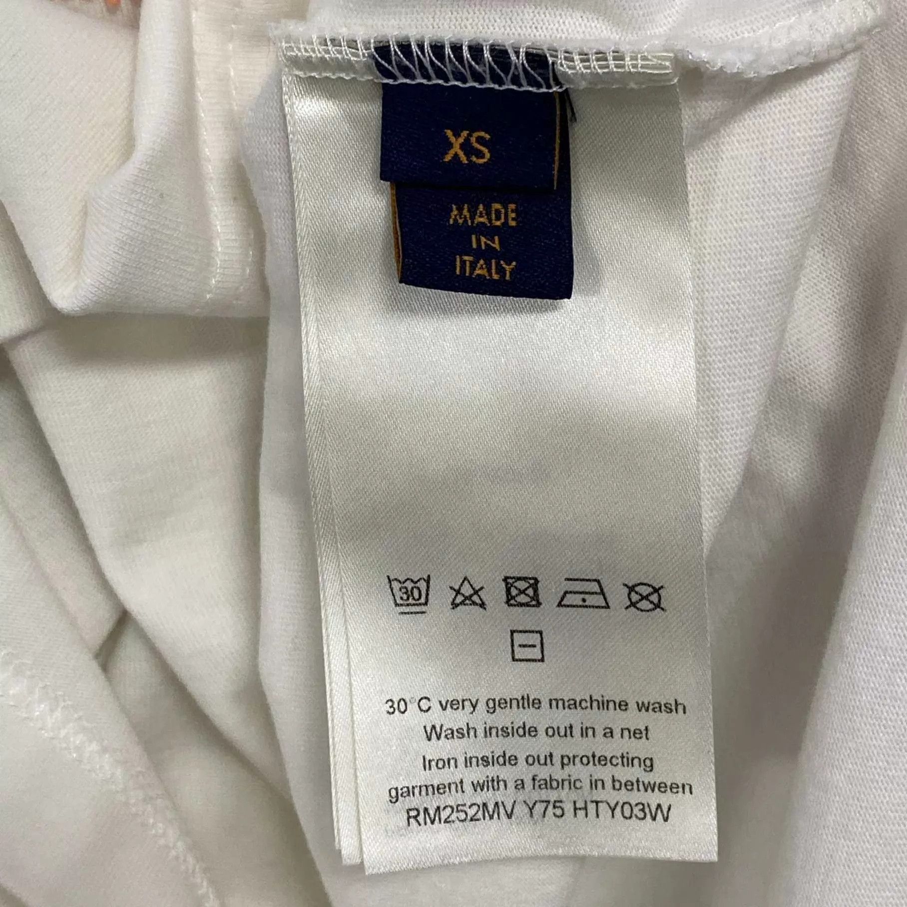 Louis Vuitton LV 25ss Men's Clover Crystal Logo SS Tee Size US XS / EU 42 / 0 - 4 Thumbnail