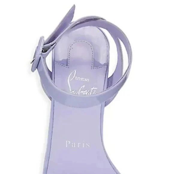 Christian Louboutin o1s1wg110125 Miss Sabina 85mm Sandals in Lavender Size US 10 / IT 40 - 6 Thumbnail