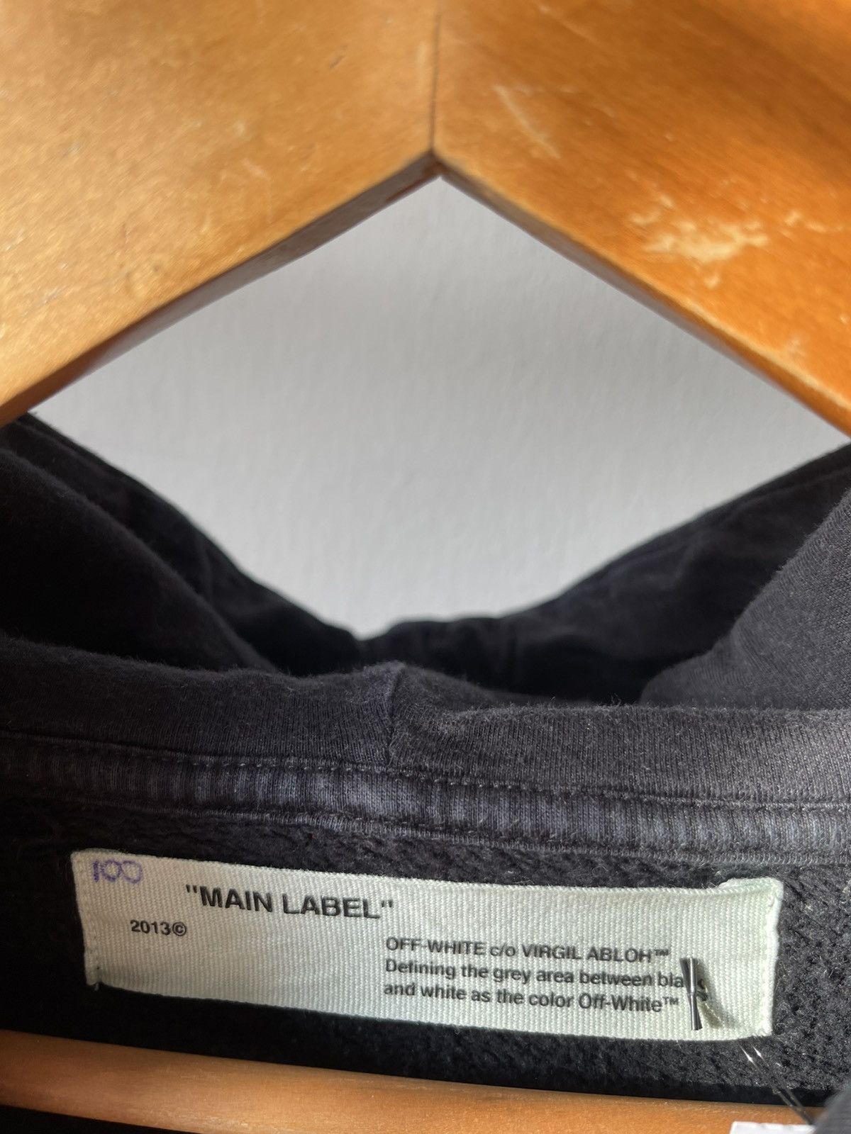 Off-White Off White Virgil Abloh 'W W' Hoodie Size US M / EU 48-50 / 2 - 7 Thumbnail
