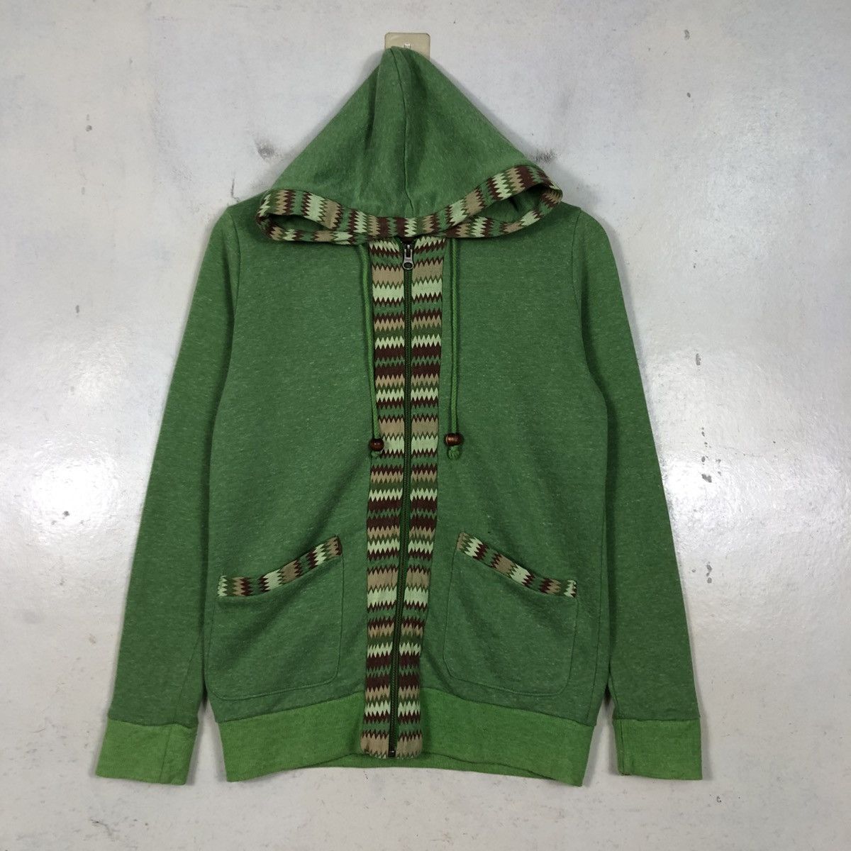 Beams Japan 📌Zipper Hoodie Beams Hearts Navajo Chimayo Design Size US M / EU 48-50 / 2 - 3 Thumbnail