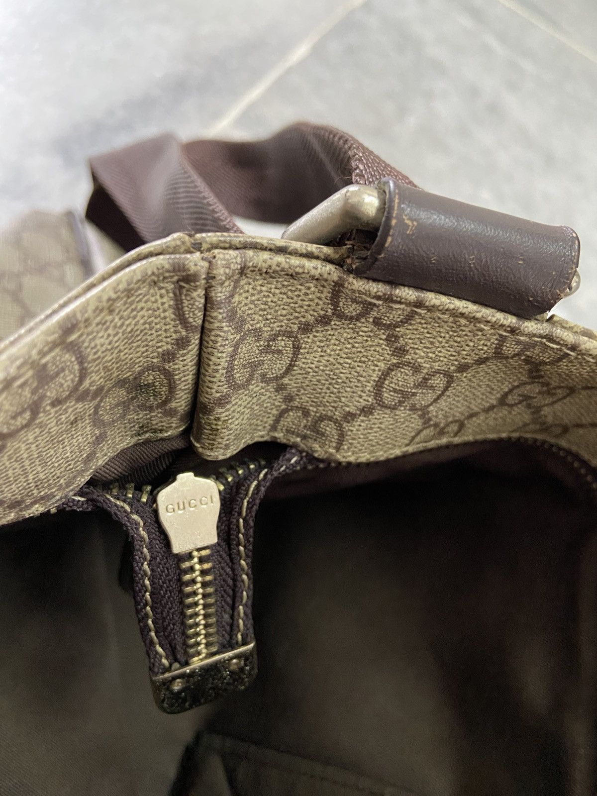 Gucci Gucci GG Supreme Canvas Crossbody Shoulder Bag Size ONE SIZE - 8 Thumbnail