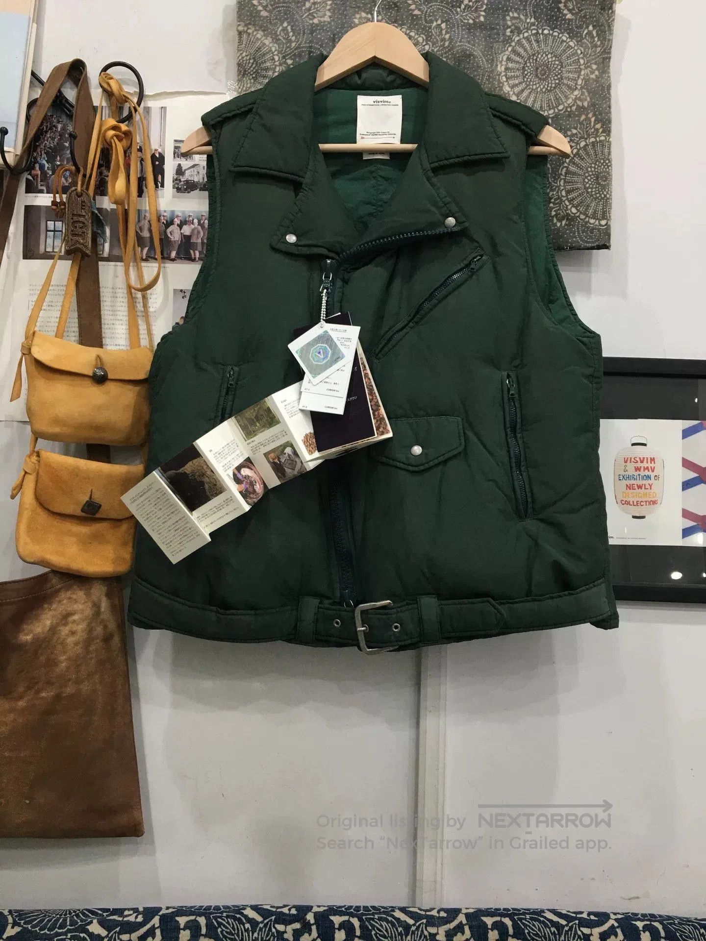 Visvim visvim strabler down vest in green. Size US M / EU 48-50 / 2 - 1 Thumbnail