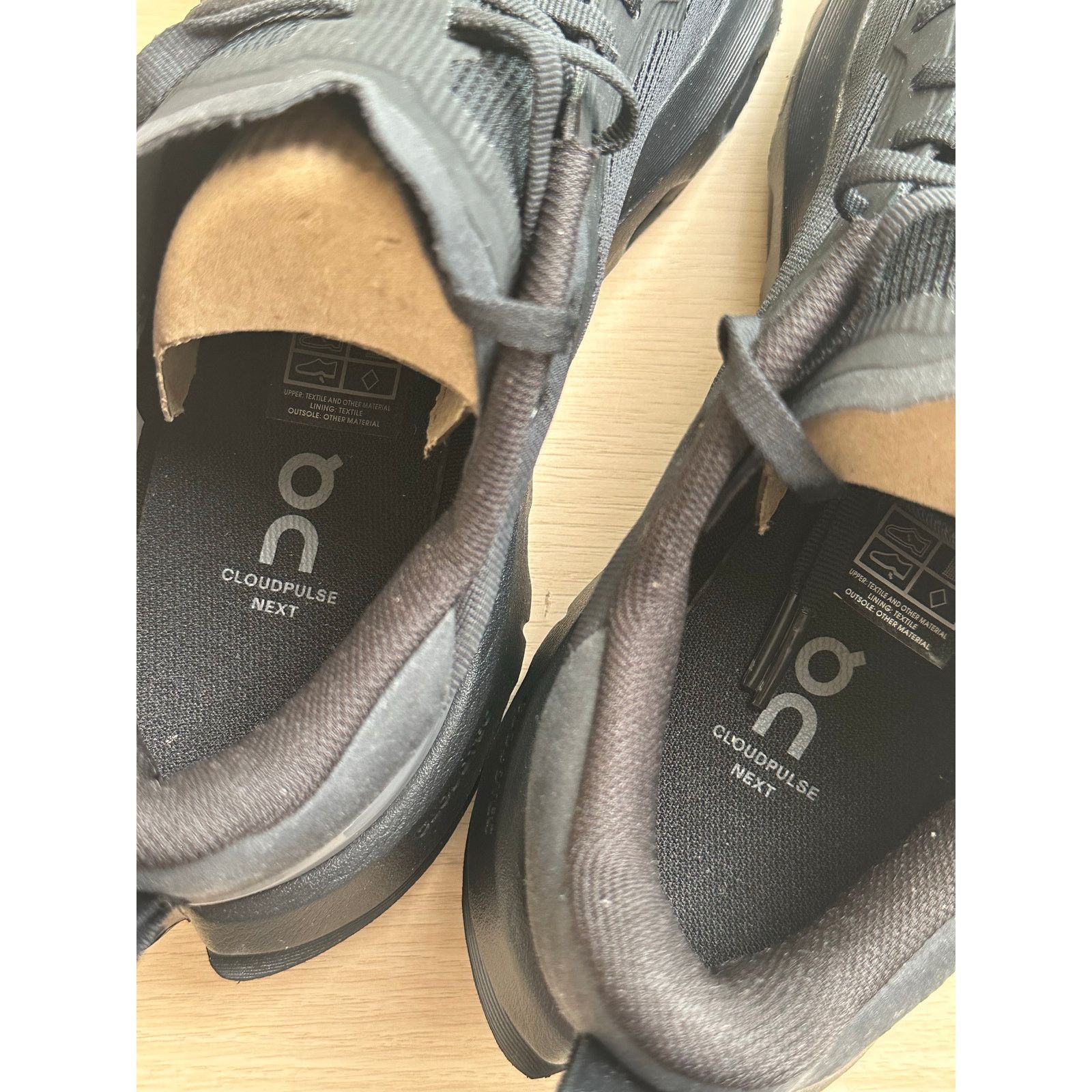 On On Cloudpulse Next Black Sneakers - Size 9W - New Size US 9 / IT 39 - 6 Thumbnail
