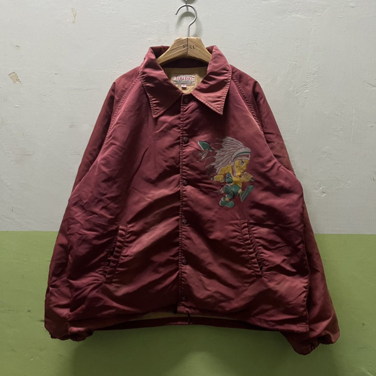 Toyo Enterprises Rare Vintage Sugarcane American Native Coach Jacket Size US XL / EU 56 / 4 - 2 Thumbnail