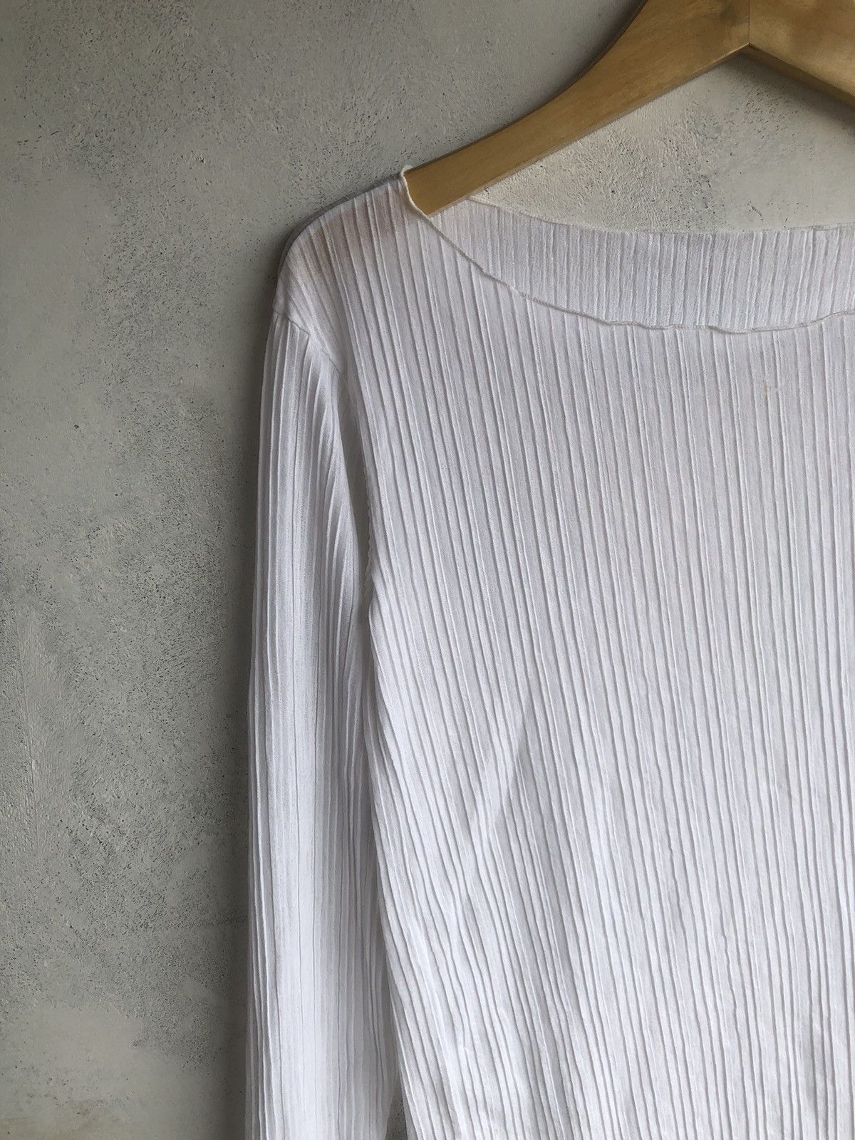 Issey Miyake Japanese Pleated Longsleeve Issey style Size M / US 6-8 / IT 42-44 - 4 Thumbnail