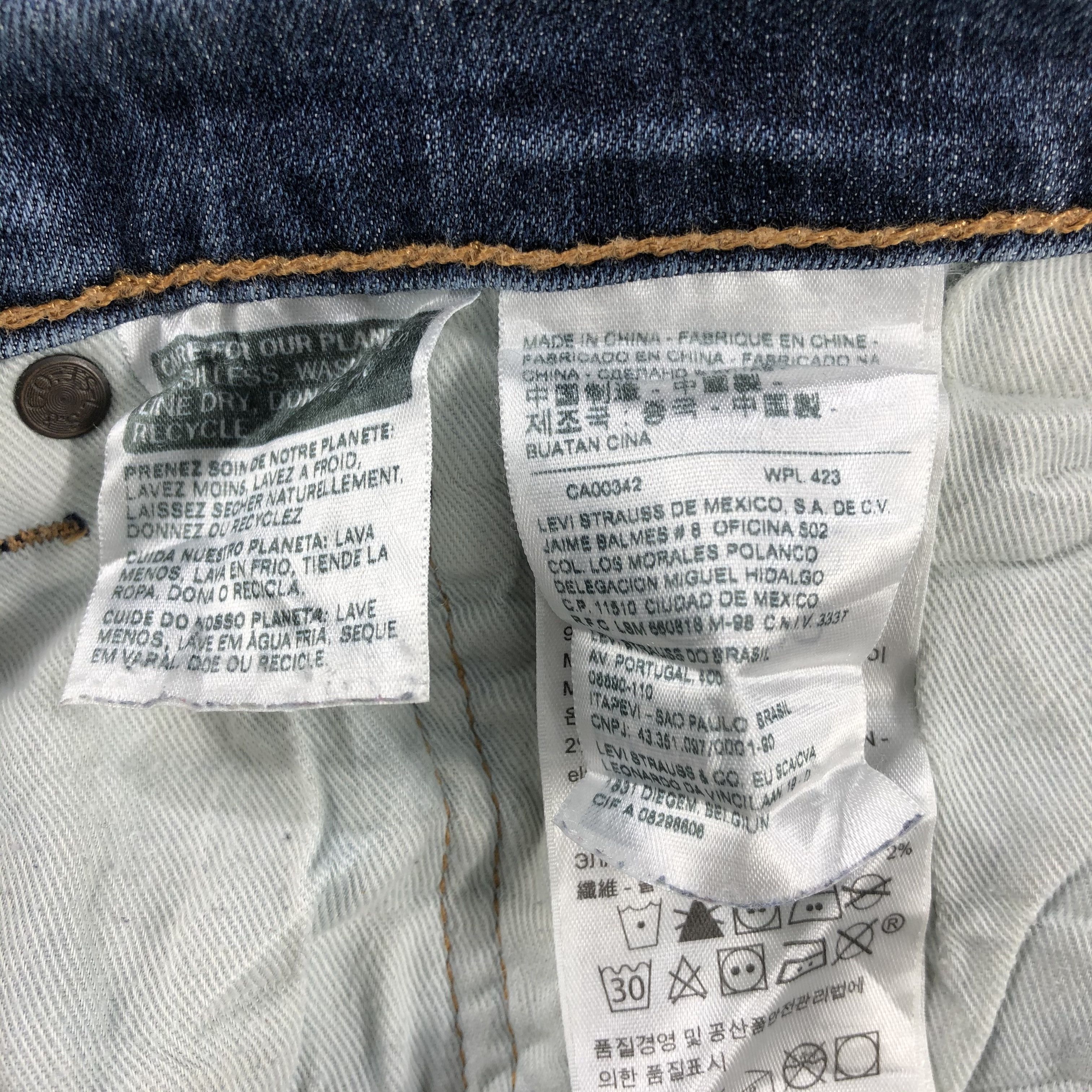 Levi's Vintage Levis 505 Earth Tone Jeans-J1737 Size US 33 - 9 Thumbnail