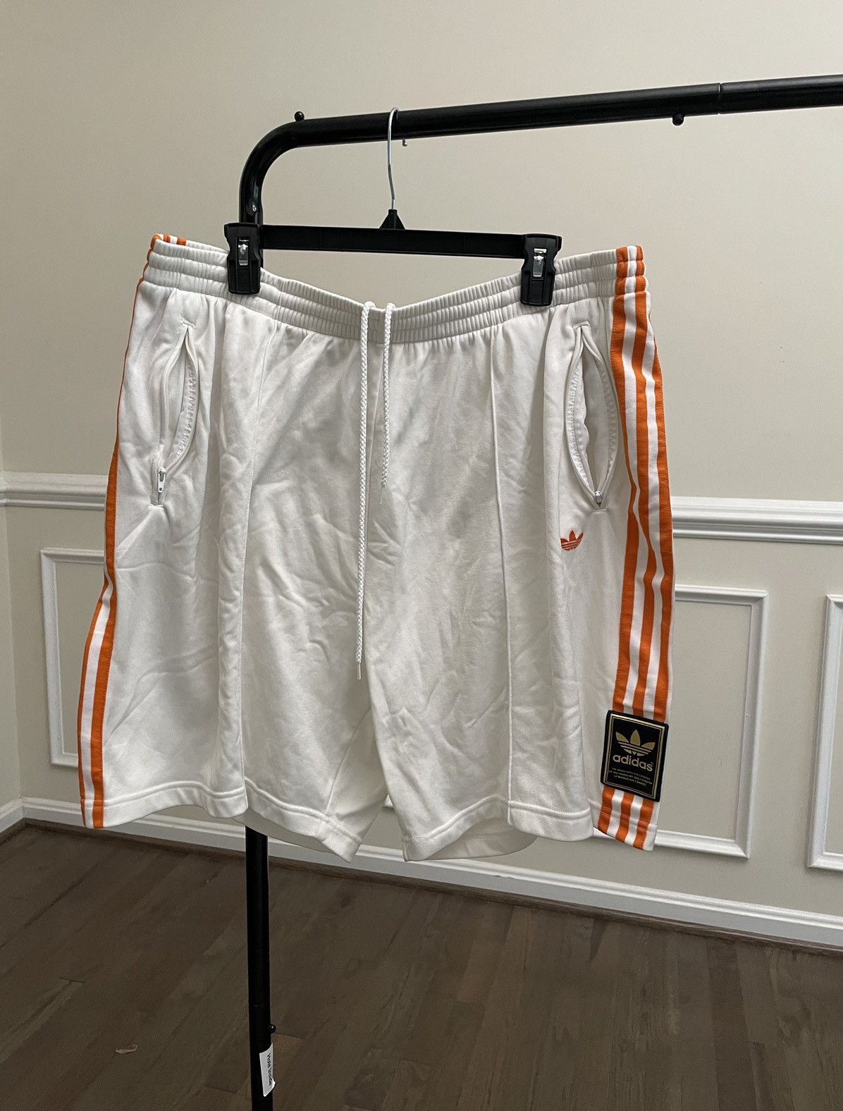 Ecko Unltd. × Southpole × Vintage Y2K Vintage Wide Leg Adidas Shorts Size US 34 / EU 50 - 1 Thumbnail