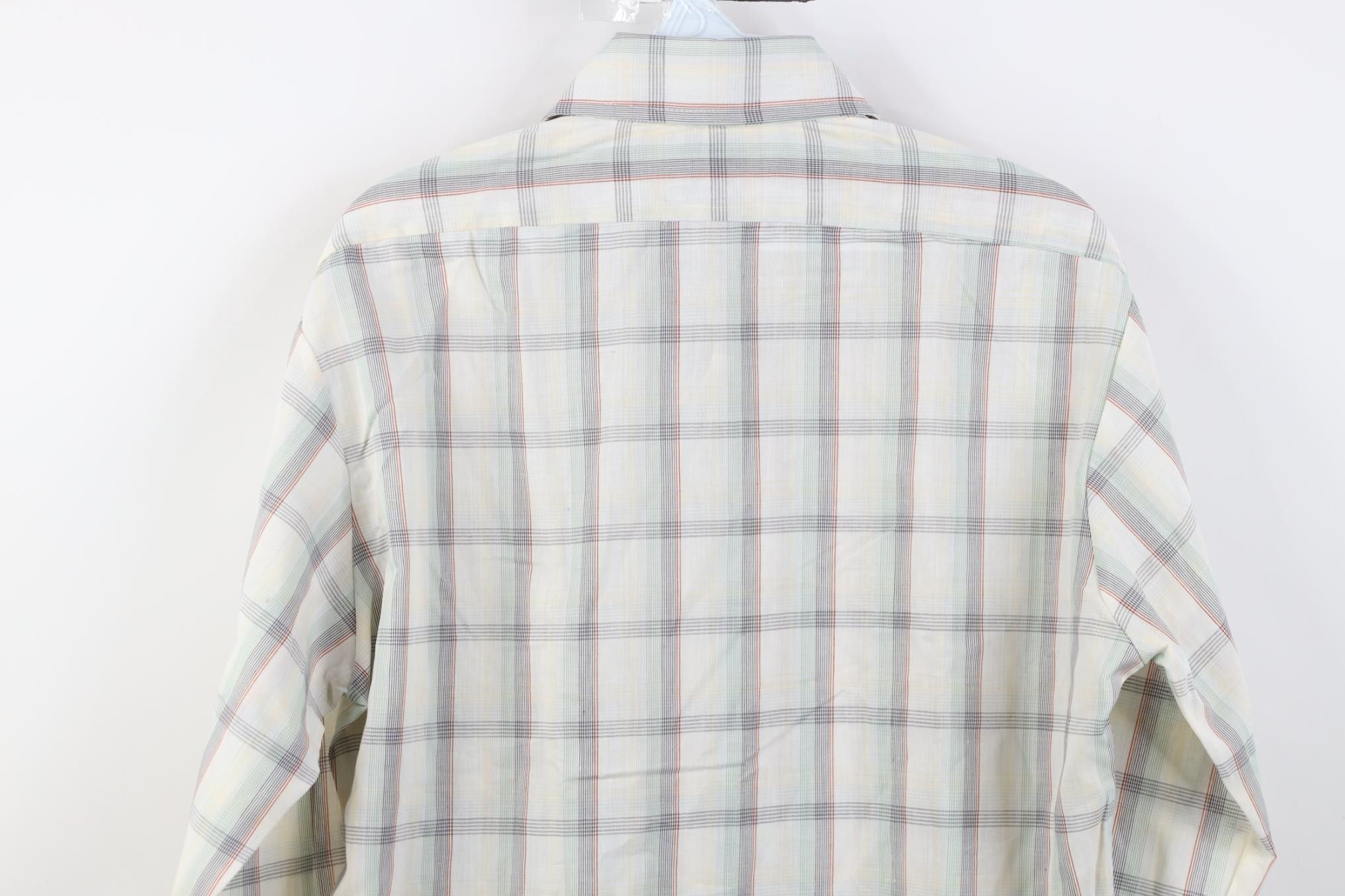 Vintage Vintage 70s Streetwear Rainbow Dagger Collar Button Shirt Size US M / EU 48-50 / 2 - 11 Thumbnail