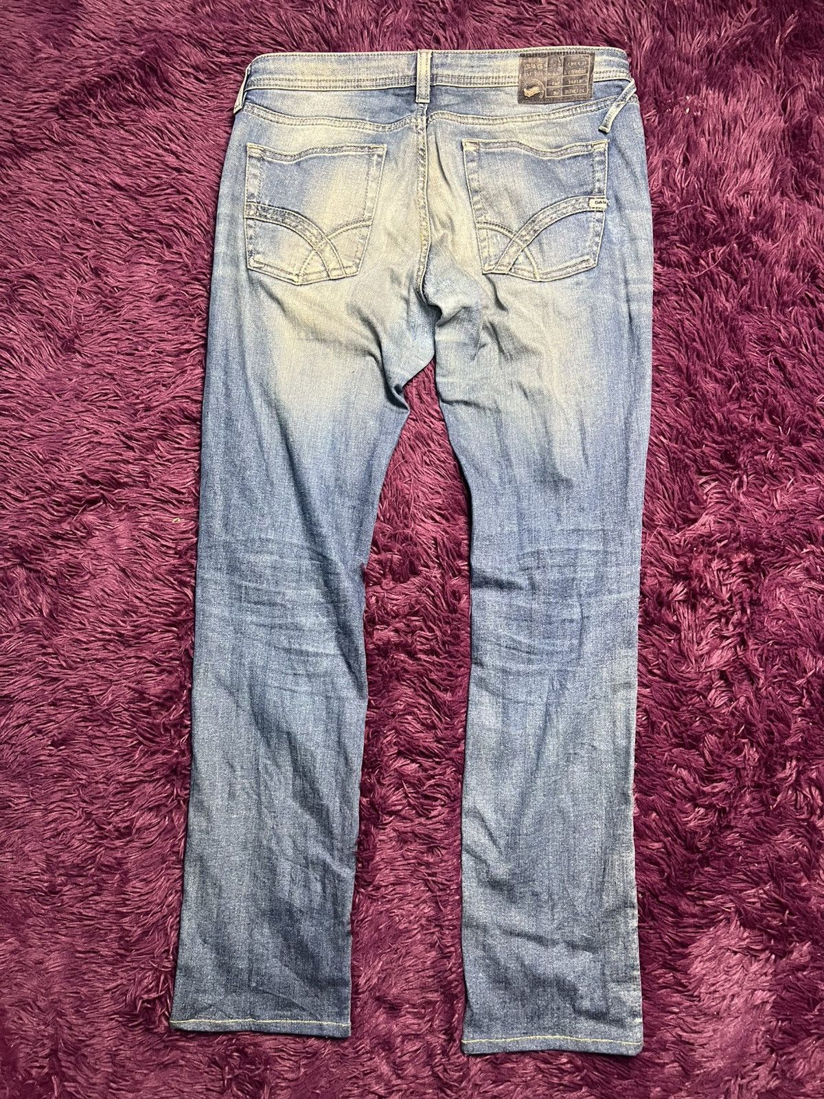 GAS GAS JEANS Italy Premium Denim - ALBERT Model Slim Fit (47) Size US 33 - 2 Thumbnail