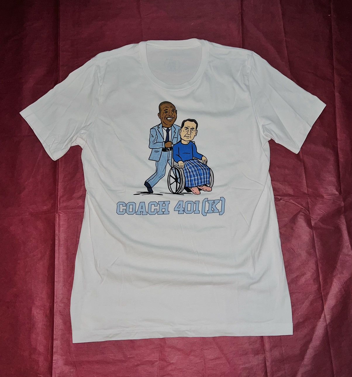 NCAA UNC BASKETBALL 🏀 COACH 401(K) Size US M / EU 48-50 / 2 - 9 Thumbnail