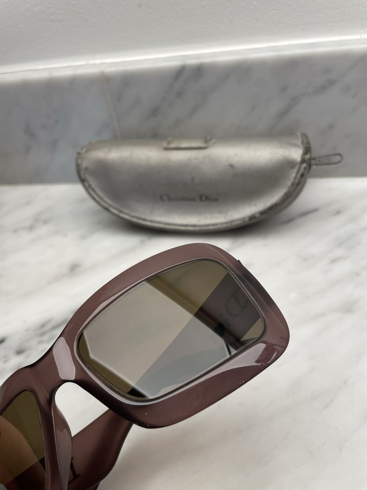 Dior Dior Xtralight 🔥 sunglasses beige with logo heart Size ONE SIZE - 7 Thumbnail