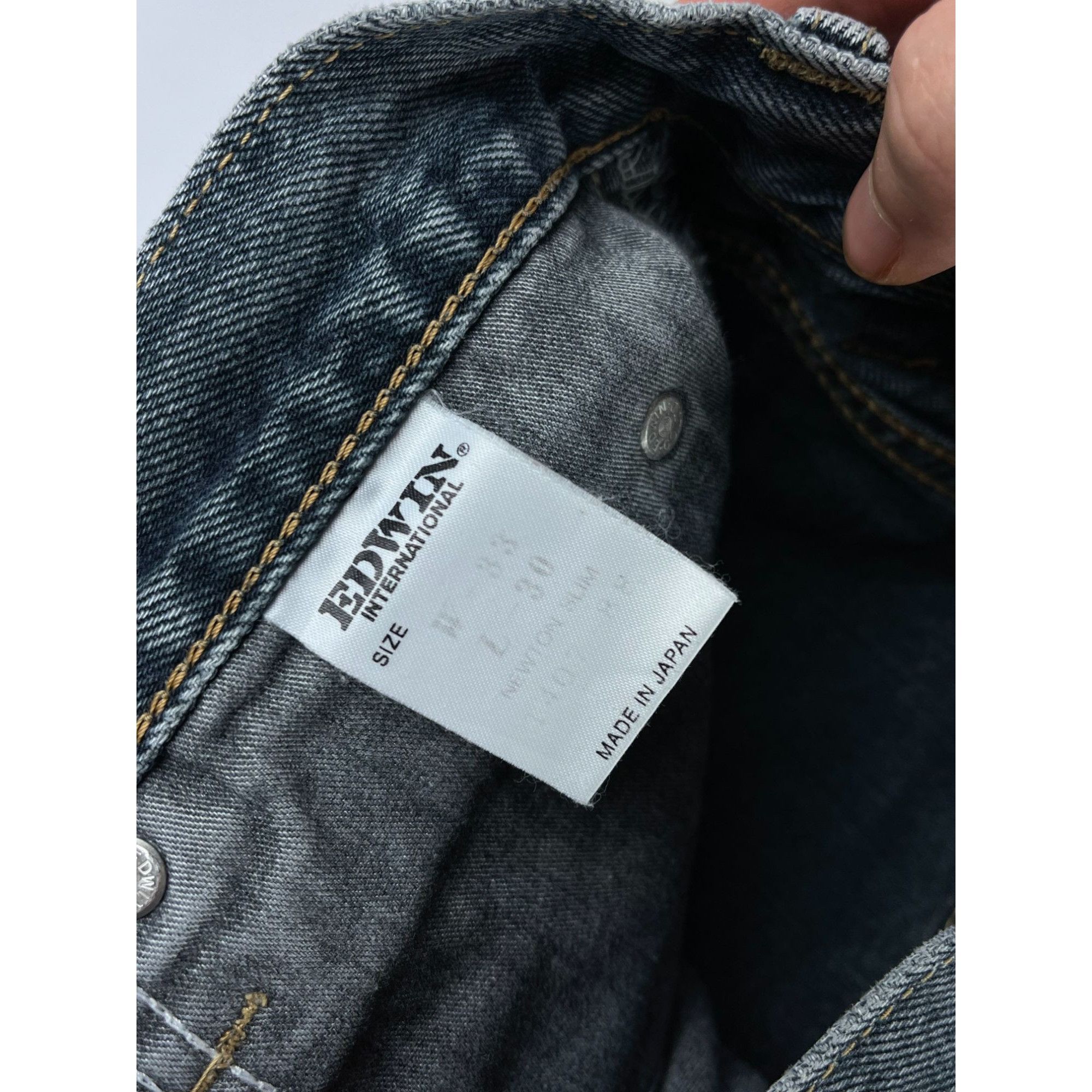 Edwin × Japanese Brand × Vintage Edwin Made In Japan Baggy Jeans Size US 30 / EU 46 - 3 Thumbnail