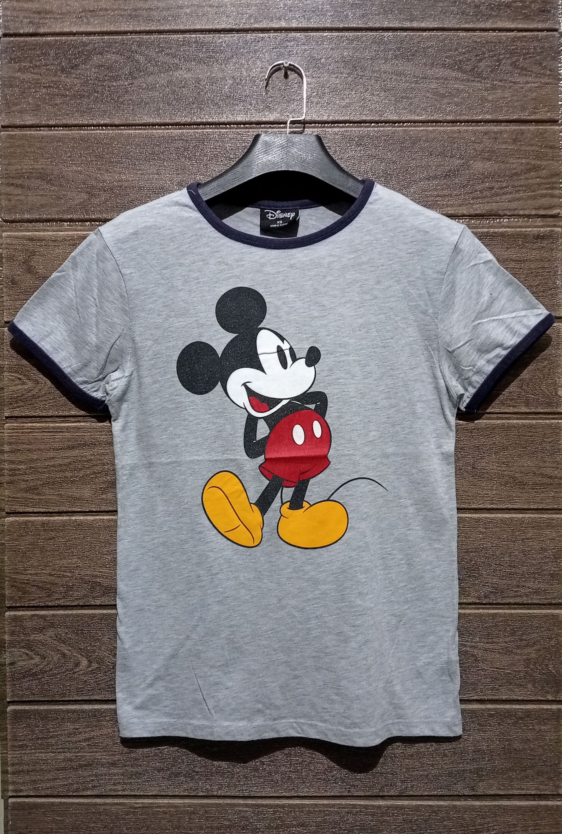 Disney Vintage Disney Mickey Mouse Ringer Tee Size US S / EU 44-46 / 1 - 1 Thumbnail