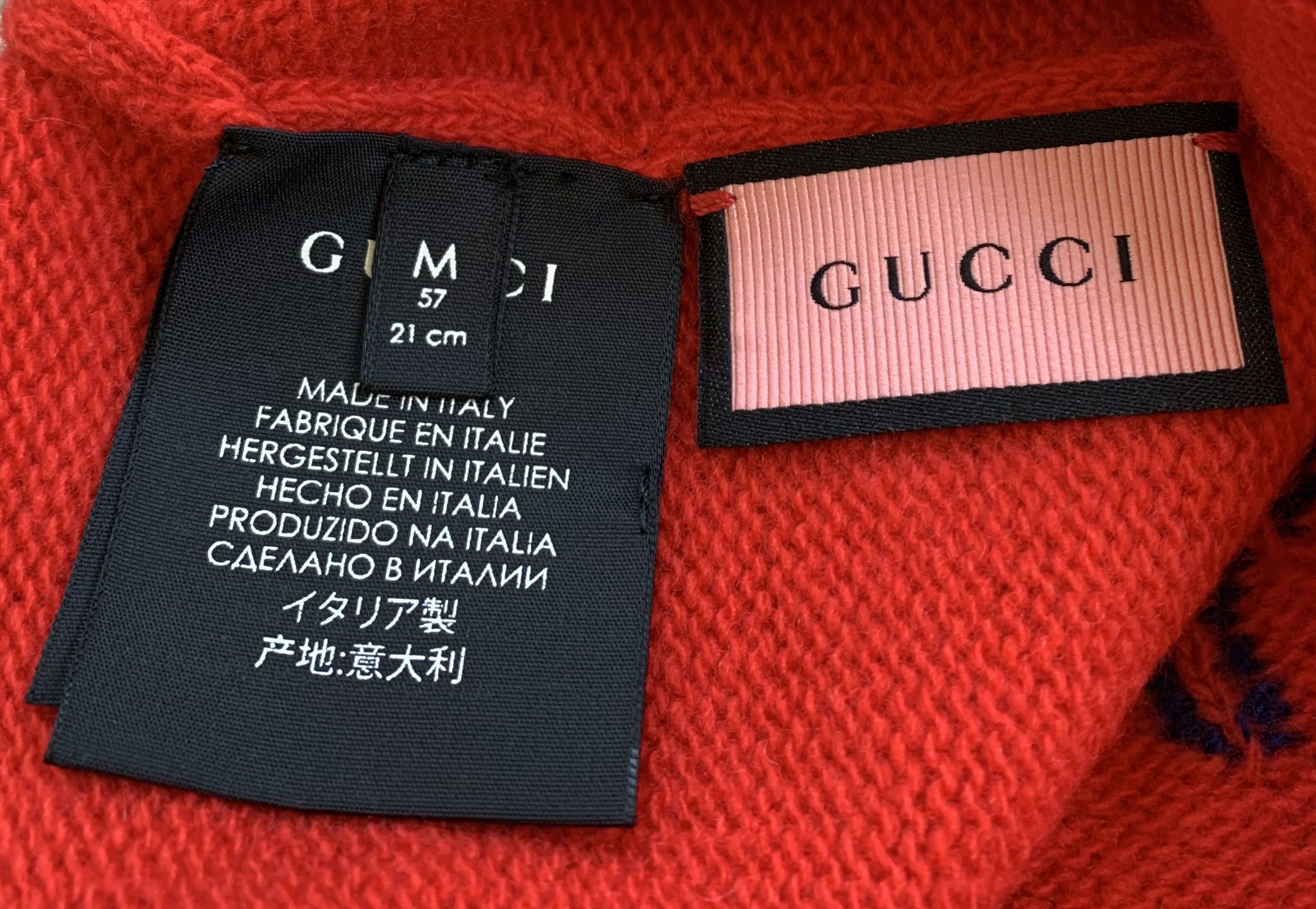 Gucci F/W 2016 Gucci "GucciGhost" Beanie Hat Size ONE SIZE - 3 Thumbnail