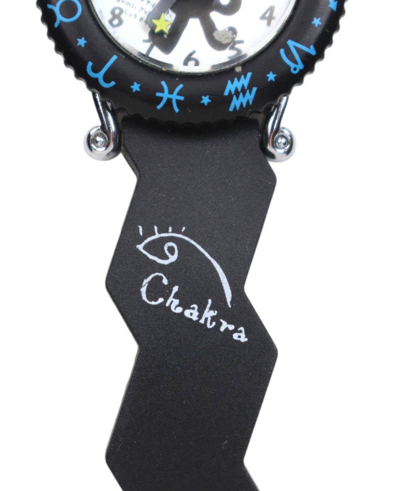 Citizen 2000S CITIZEN “CHAKRA” ZODIAC CAT WATCH ZIGZAG RUBBER STRAP Size ONE SIZE - 5 Thumbnail