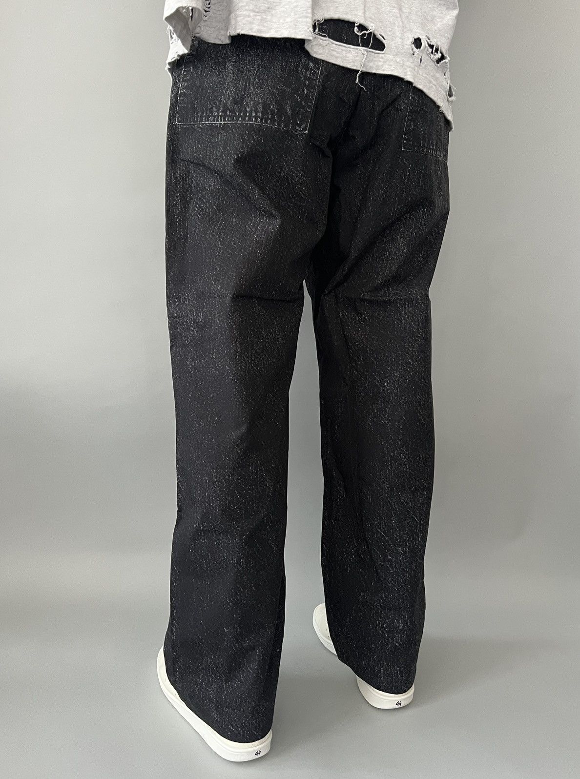 Balenciaga Balenciaga Trompe L'oeil Baggy Jeans Size US 32 / EU 48 - 5 Thumbnail