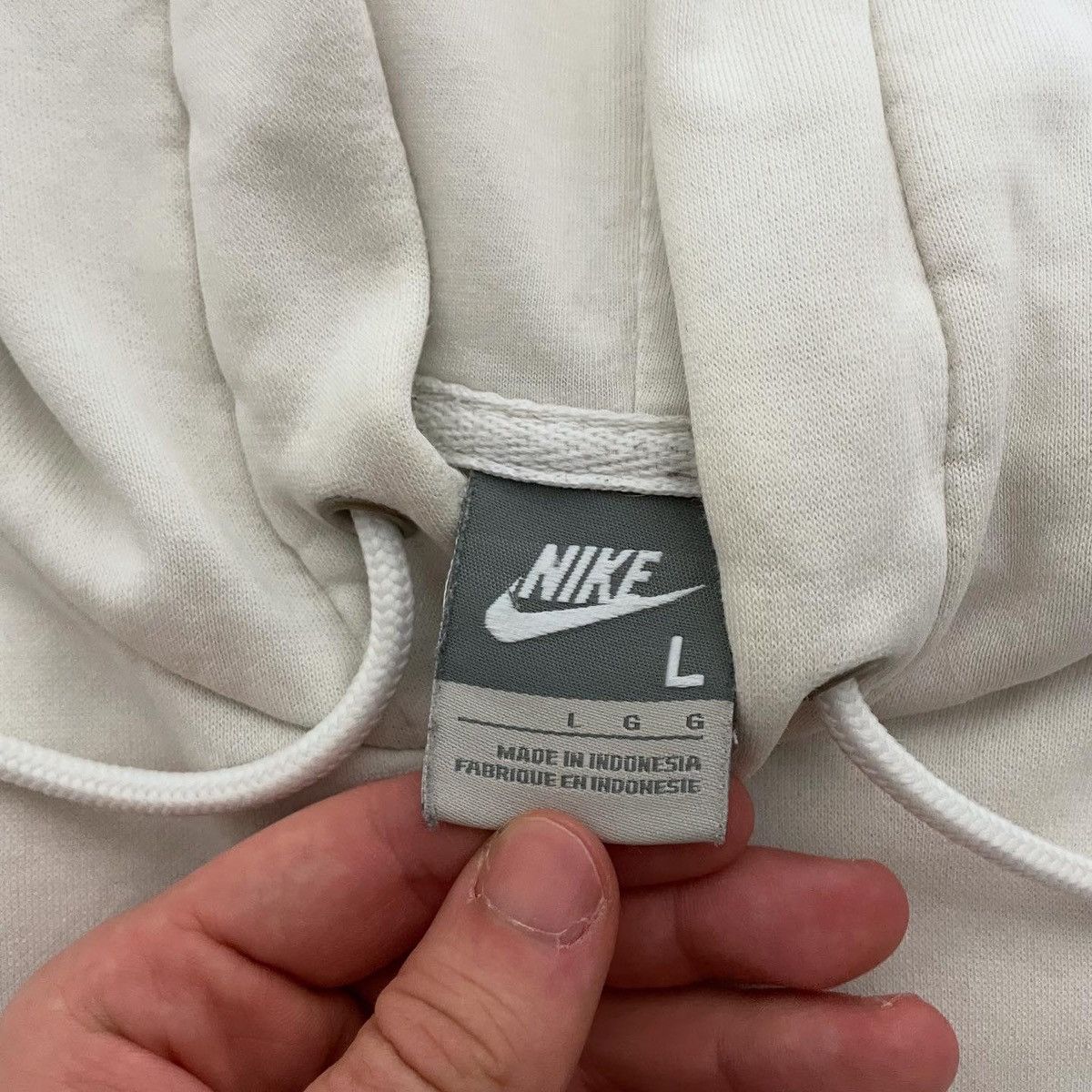 Nike VINTAGE NIKE SPELLOUT HOODIE Size US L / EU 52-54 / 3 - 4 Thumbnail