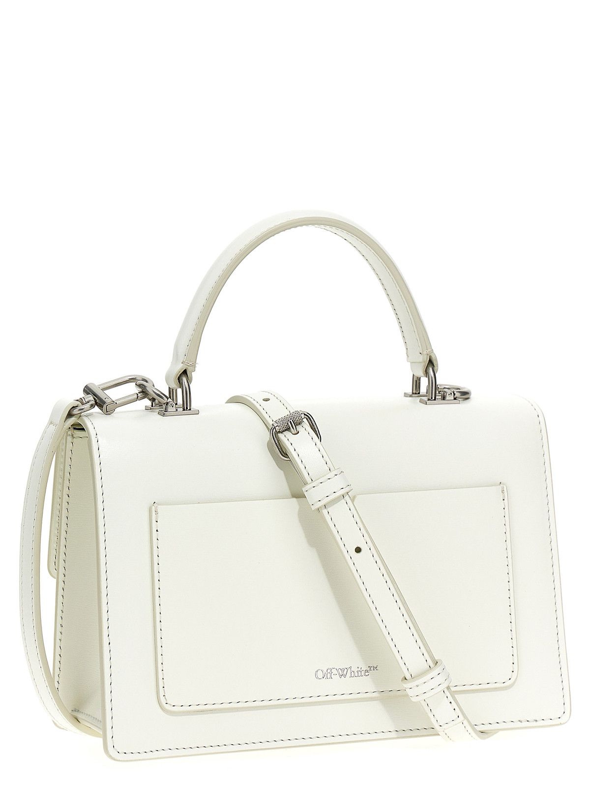 Off-White o1gr1nt0325 Size: OS / Jitney 1.4 Top Handle Bag in White Size ONE SIZE - 2 Thumbnail