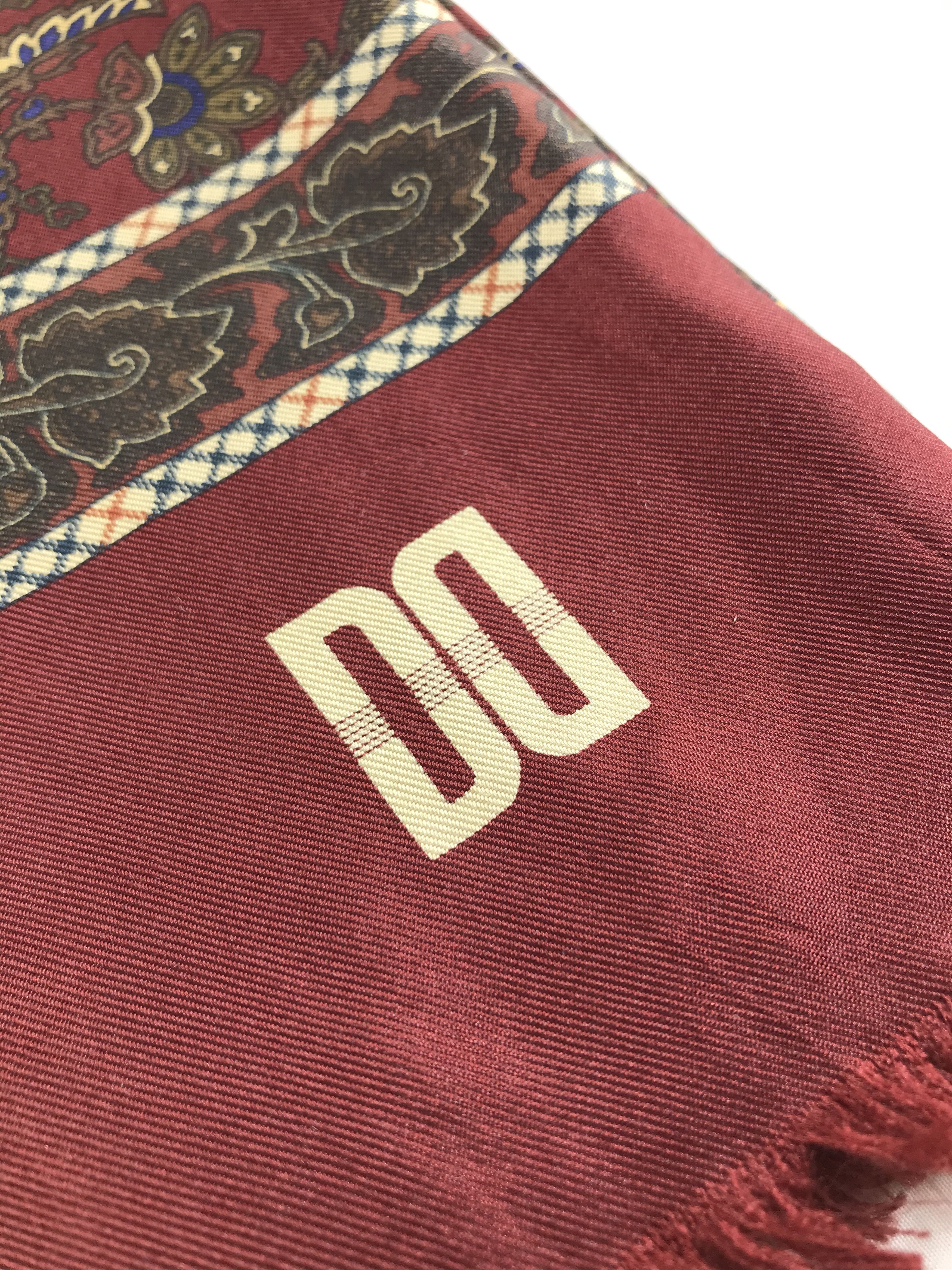 DAKS Vintage Daks Scarf/Muffler/Neckwear MF1018 Size ONE SIZE - 4 Thumbnail