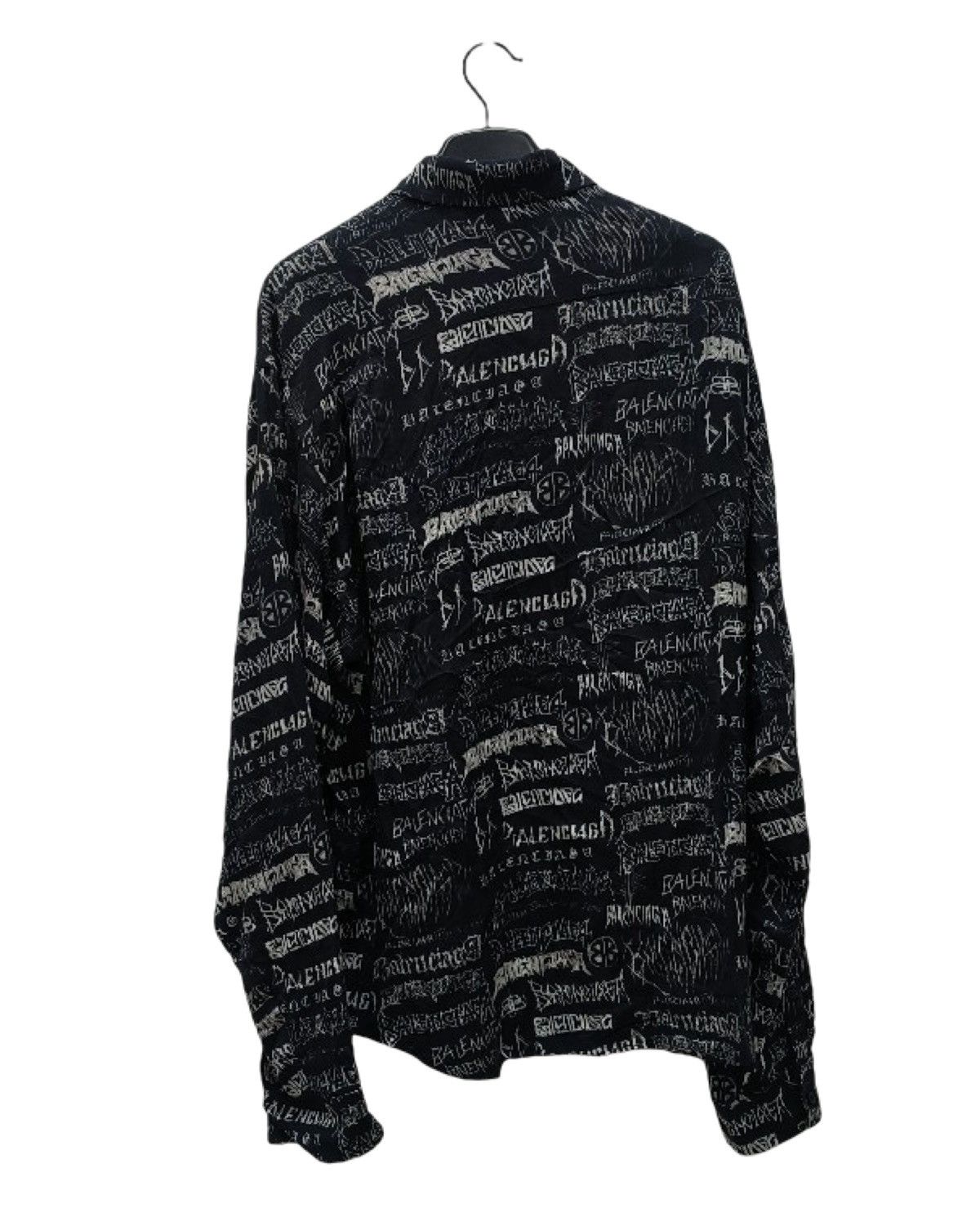 Balenciaga Balenciaga DIY Metal Logo Print Shirt Size US M / EU 48-50 / 2 - 2 Thumbnail