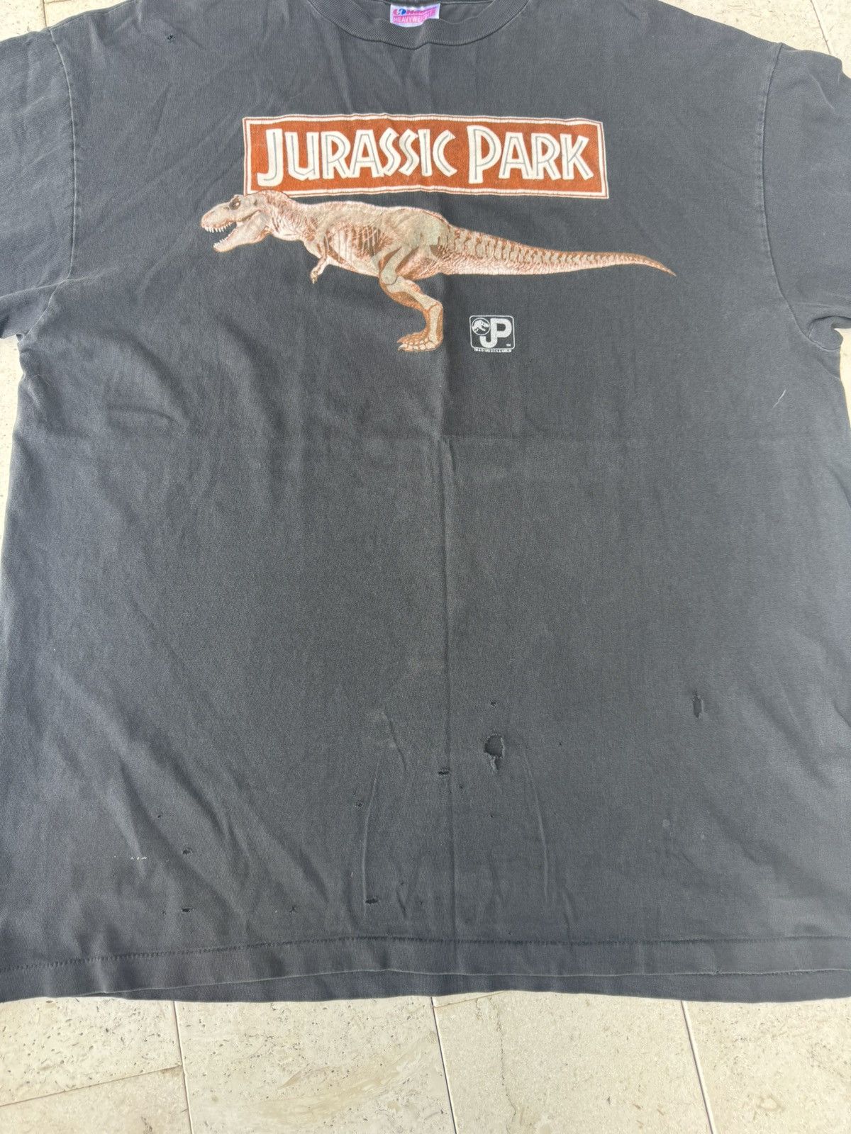 Other Vintage VTG Jurassic Park 90s Dinosaur T-Rex Shirt Size XL Size US XL / EU 56 / 4 - 2 Thumbnail