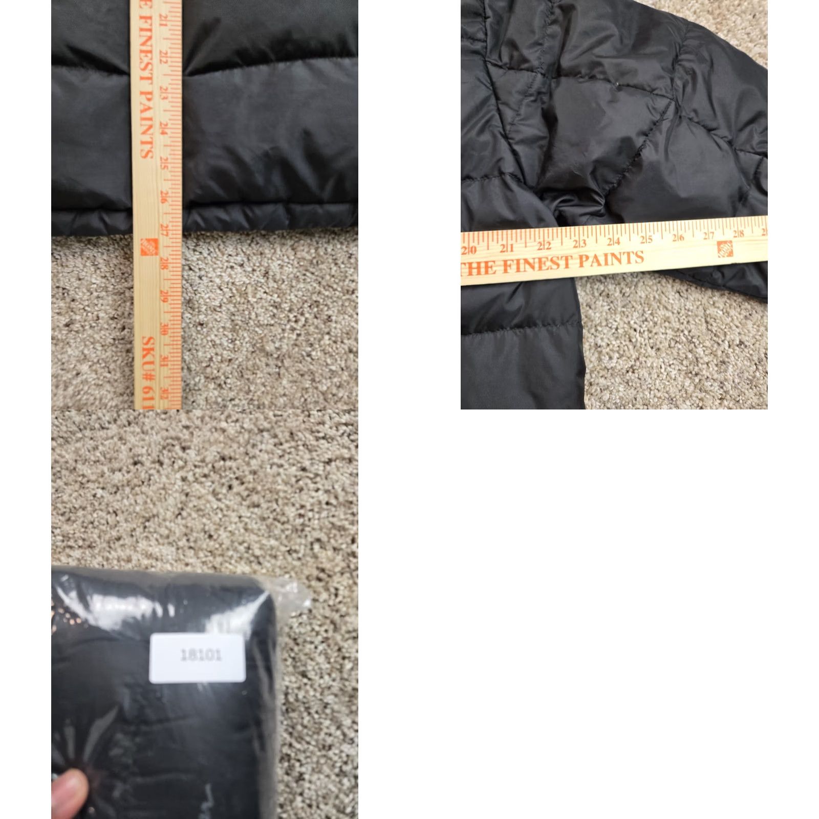 Eddie Bauer Eddie Bauer Jacket Mens Large Black Hooded Down Full Zip Pockets Regular Windproof Puffy Coat Size US L / EU 52-54 / 3 - 9 Thumbnail