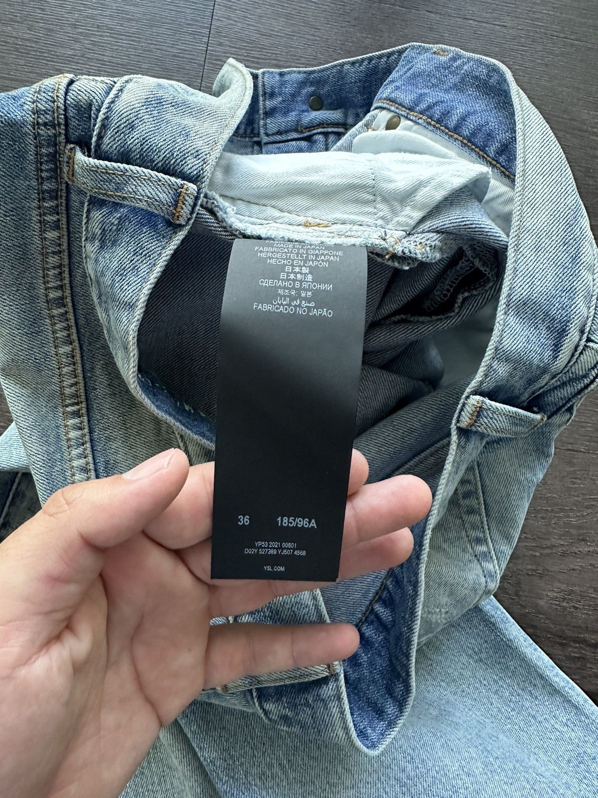 Saint Laurent Paris Saint Laurent denim Size US 36 / EU 52 - 6 Thumbnail