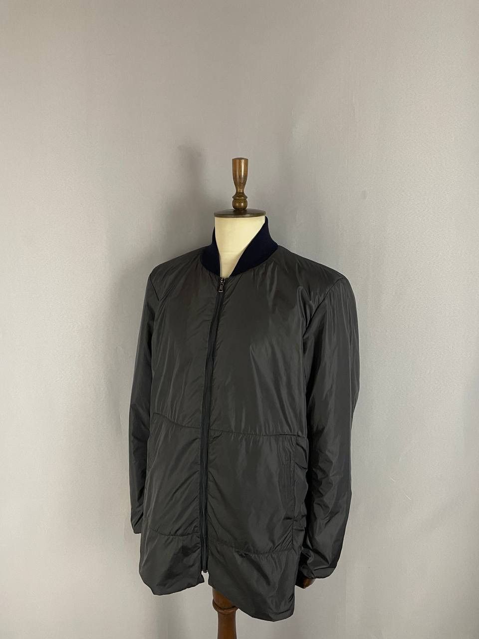 Prada Prada Nylon Jacket Zip Grey Trench Size US L / EU 52-54 / 3 - 1 Thumbnail