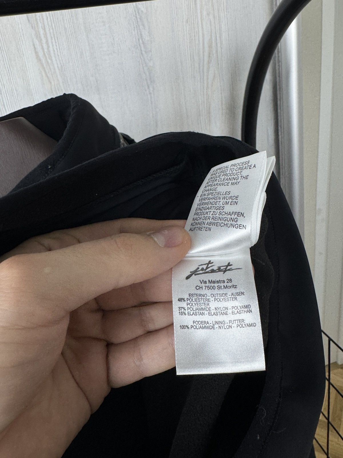JET SET Jet Set black star full zip jacket Size US M / EU 48-50 / 2 - 18 Thumbnail