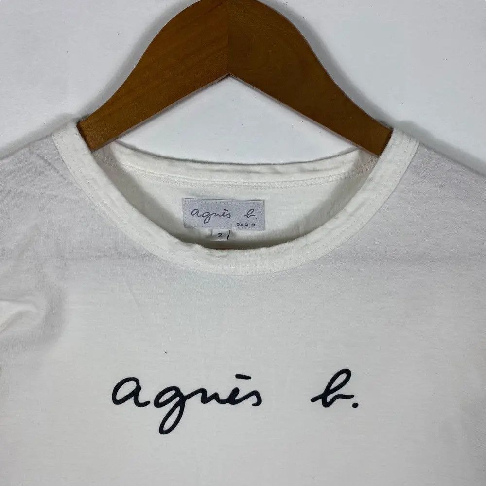agnes b. AGNES B. Paris Women Tops Tee Shirt Size 2 Made In Japan Size S / US 4 / IT 40 - 2 Thumbnail