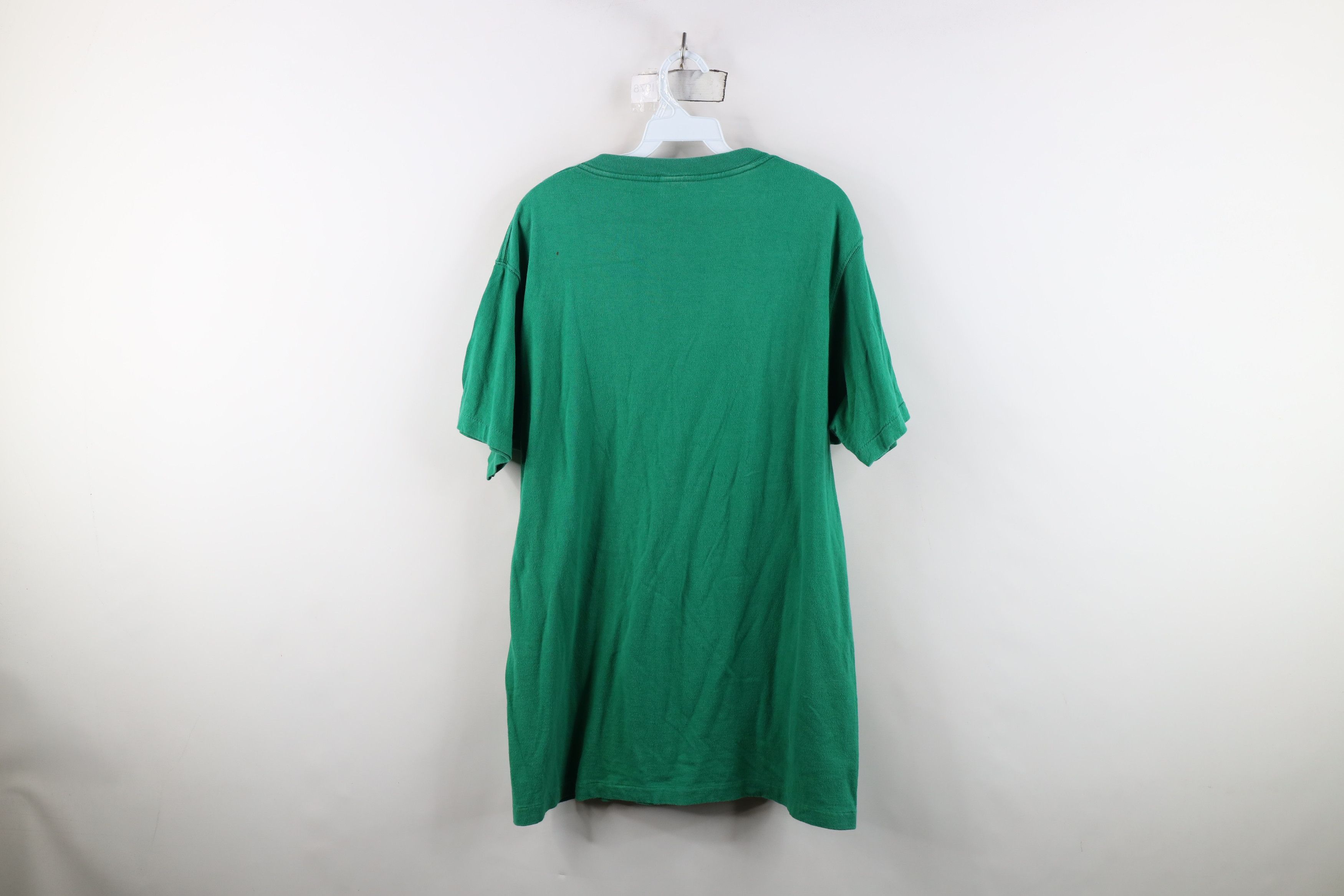 Vintage Vintage 90s Streetwear Blank Heavyweight Cotton T-Shirt USA Size US L / EU 52-54 / 3 - 9 Thumbnail