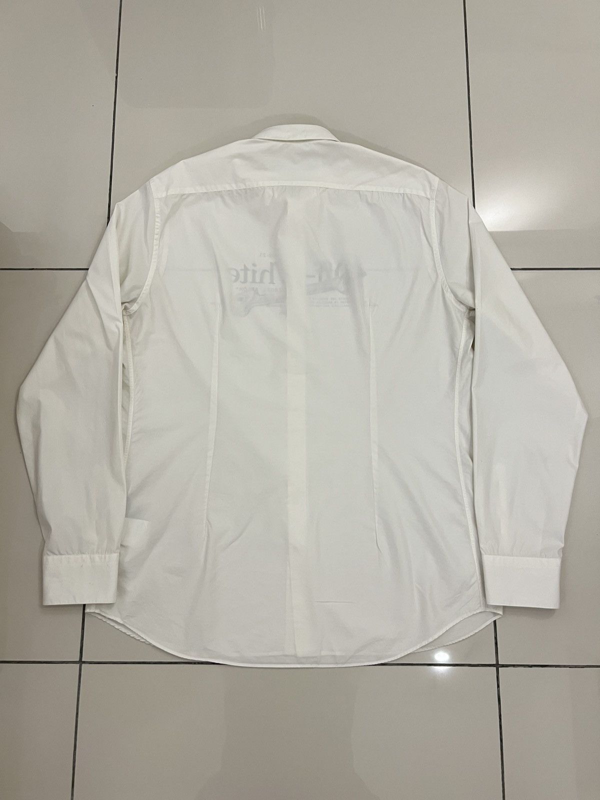 Off-White Off White Pascal Tool Shirt White Size US XL / EU 56 / 4 - 2 Thumbnail
