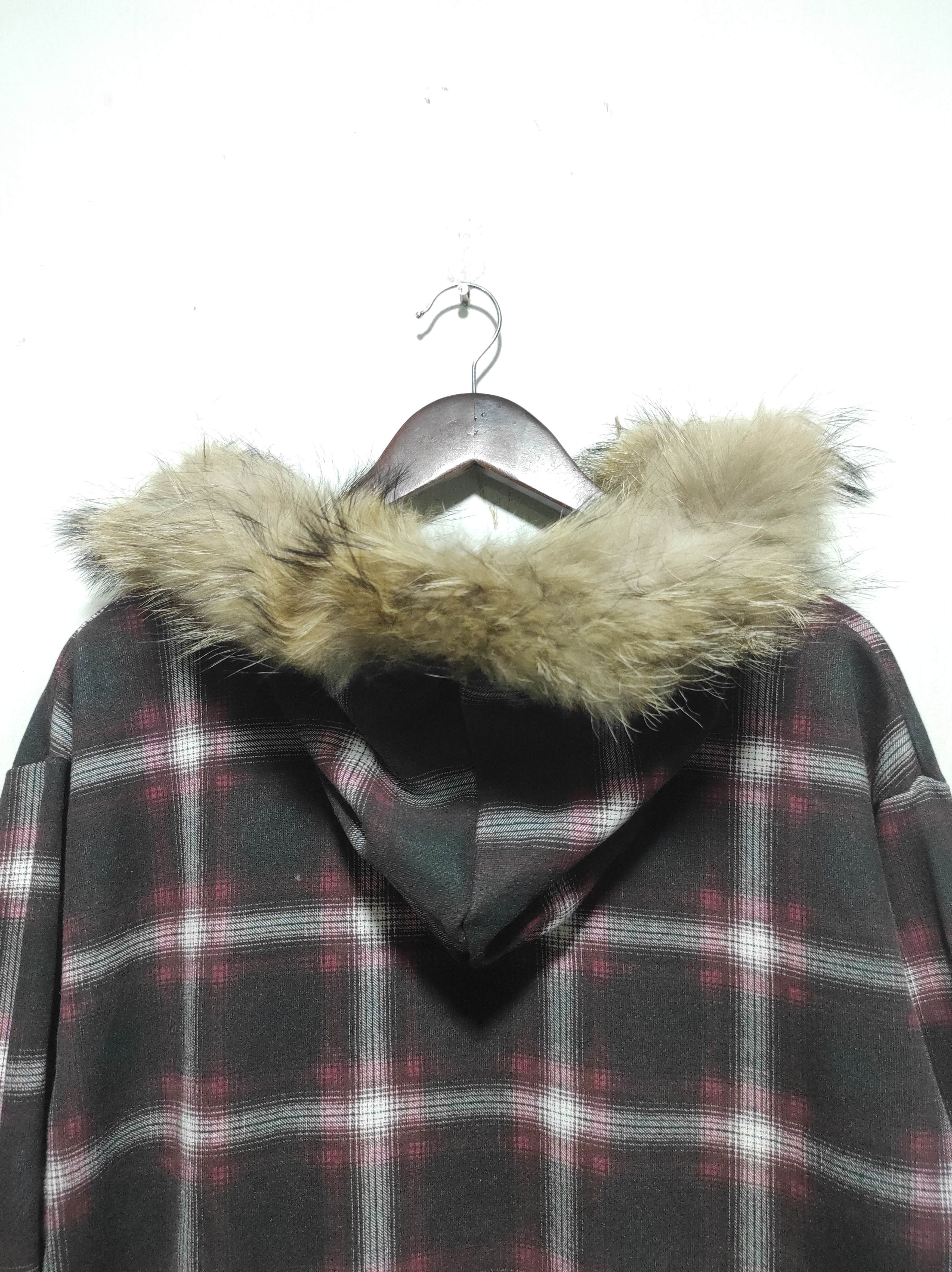Hysteric Glamour Ups Smile Plaid Zipper Fur Hoodie If Six Was Nine Lgb style Size US L / EU 52-54 / 3 - 19 Thumbnail