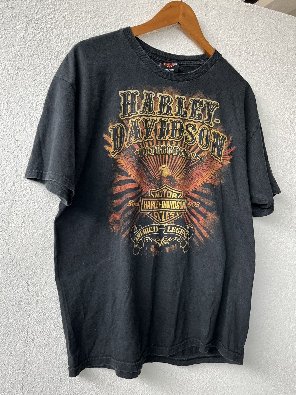 Harley Davidson Harley Davidson "Showa-no-Mori Tokyo" Eagle Graphic T-Shirt Size US L / EU 52-54 / 3 - 2 Thumbnail
