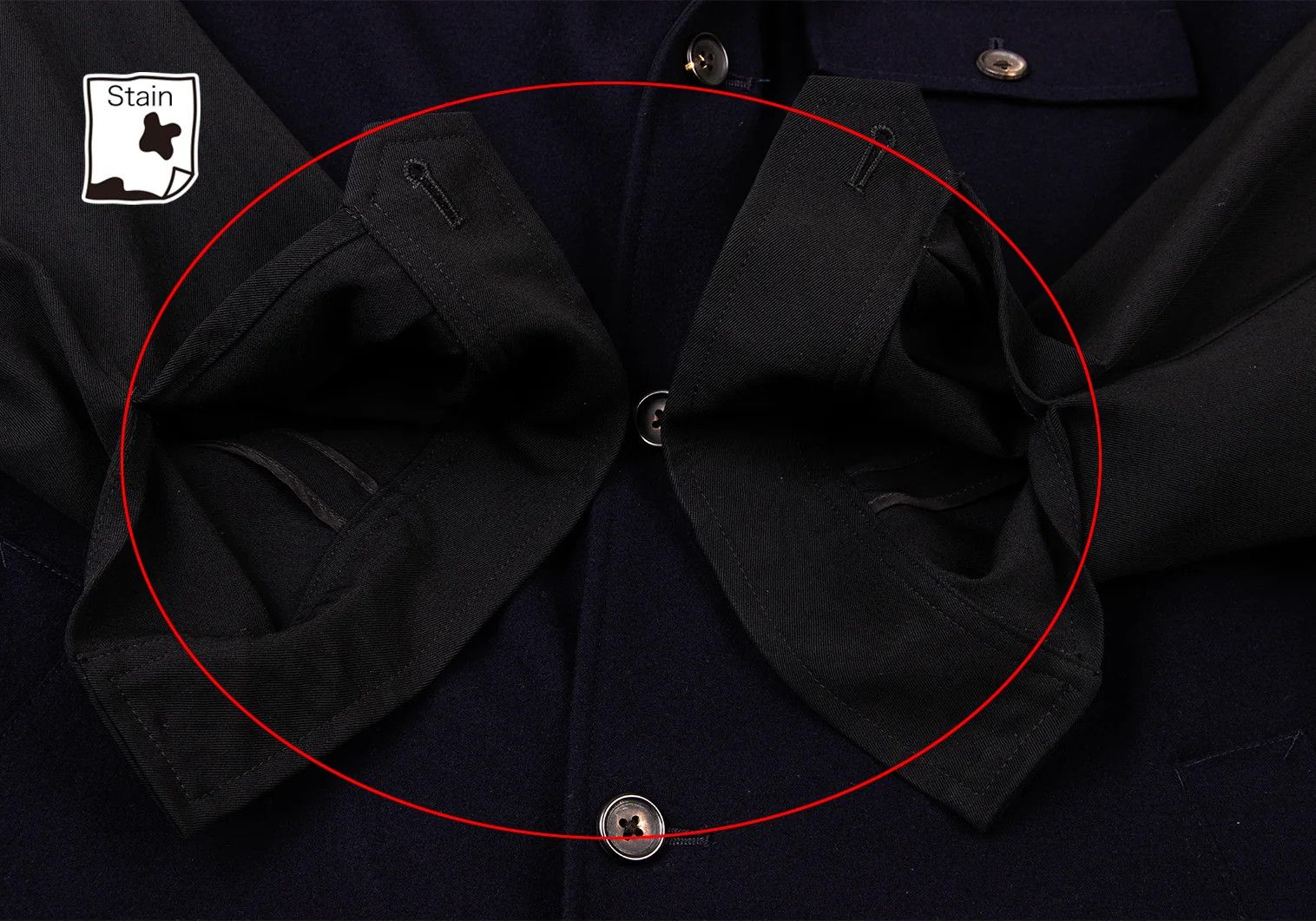 Yohji Yamamoto Yohji Yamamoto Wool Blended Design Jacket Size US M / EU 48-50 / 2 - 8 Thumbnail